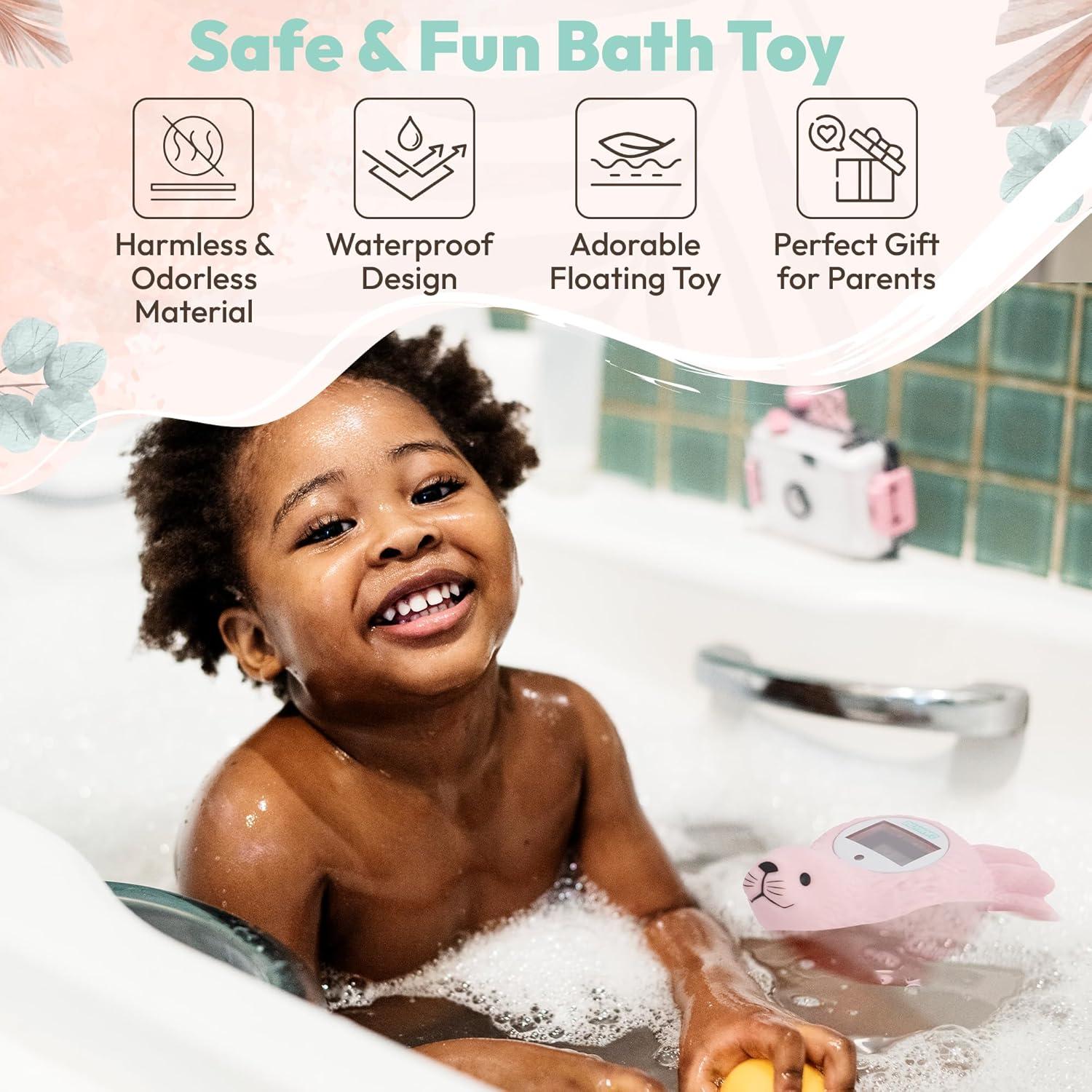 Termómetro de Baño para Bebés Rubor | Seguro y Flotante
