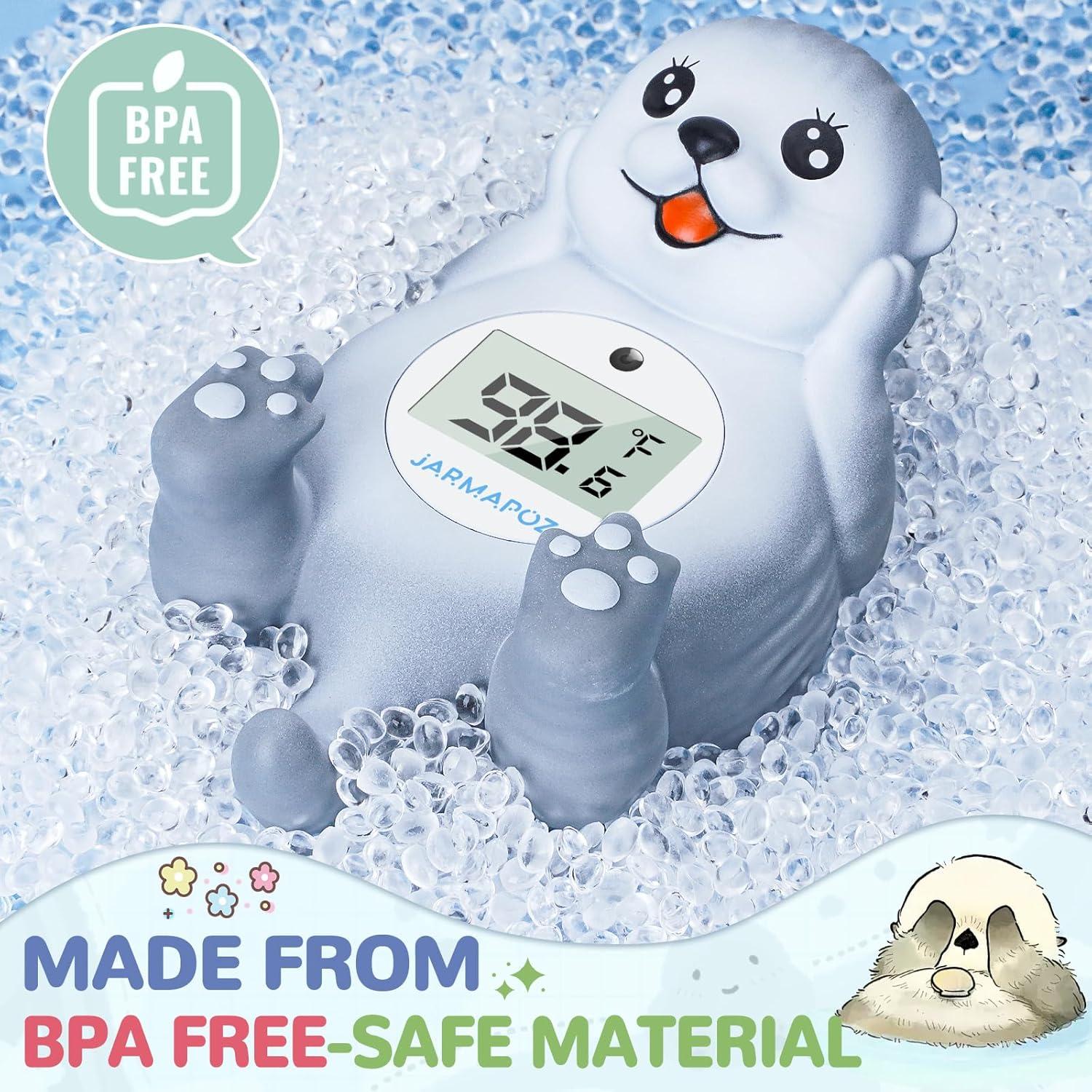 Termómetro de Baño JARMAPOZ Flotante para Bebés - Lectura Rápida