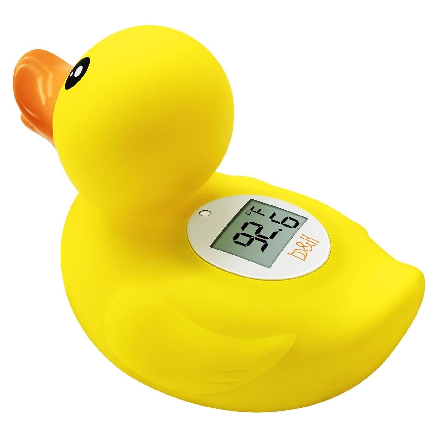 Termómetro de baño B&H Duck, pato amarillo, 0-50°C