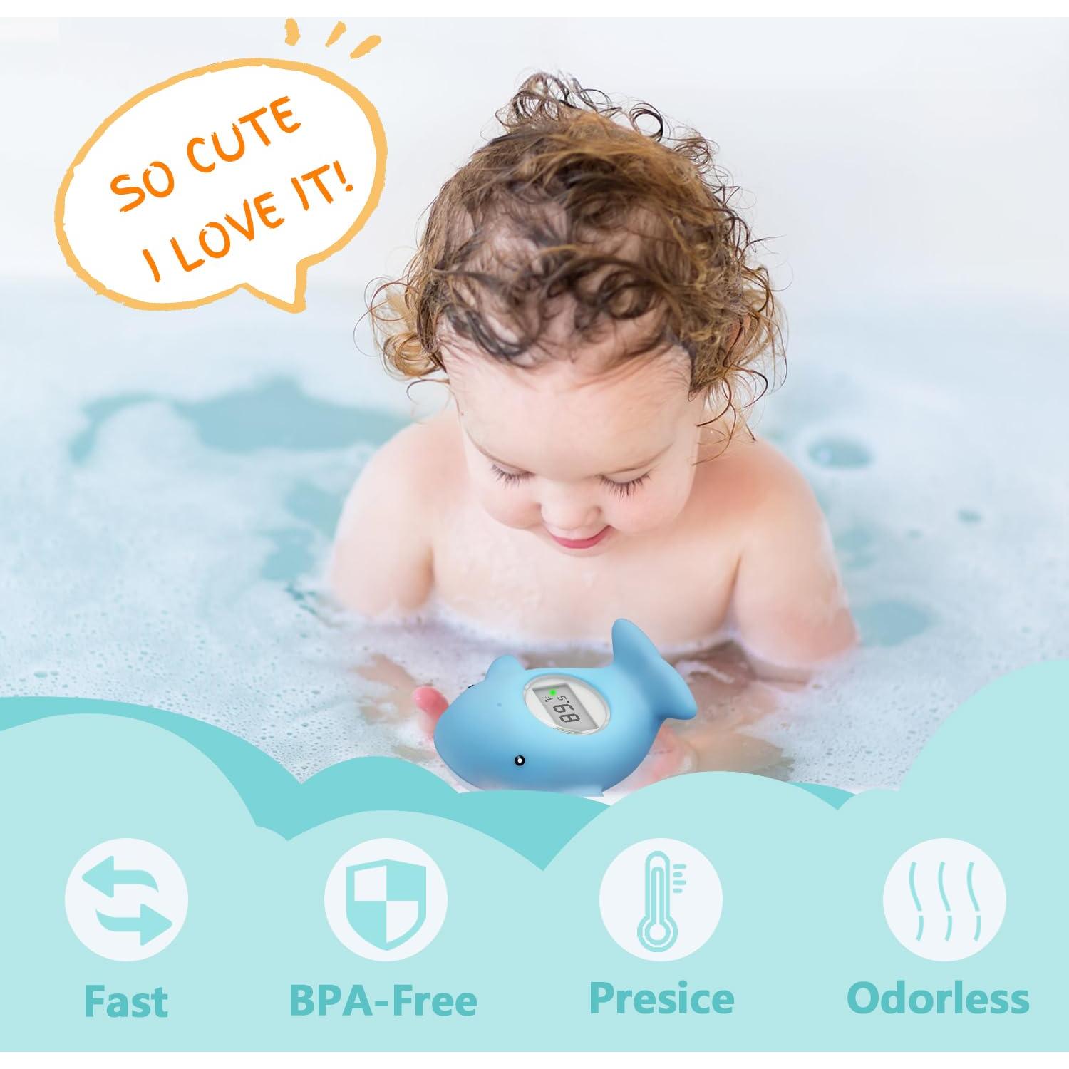 Termómetro de baño IOG para bebés - Flotante y seguro