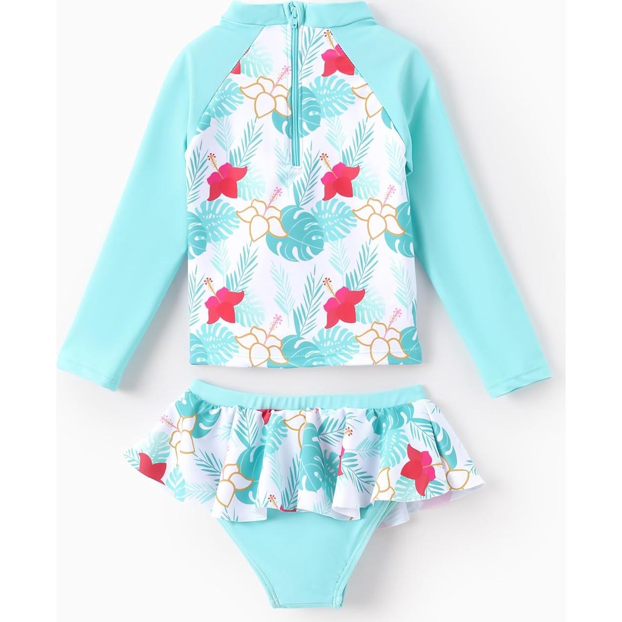 Bañador Peppa Pig para Niña 3T Verde con Falda