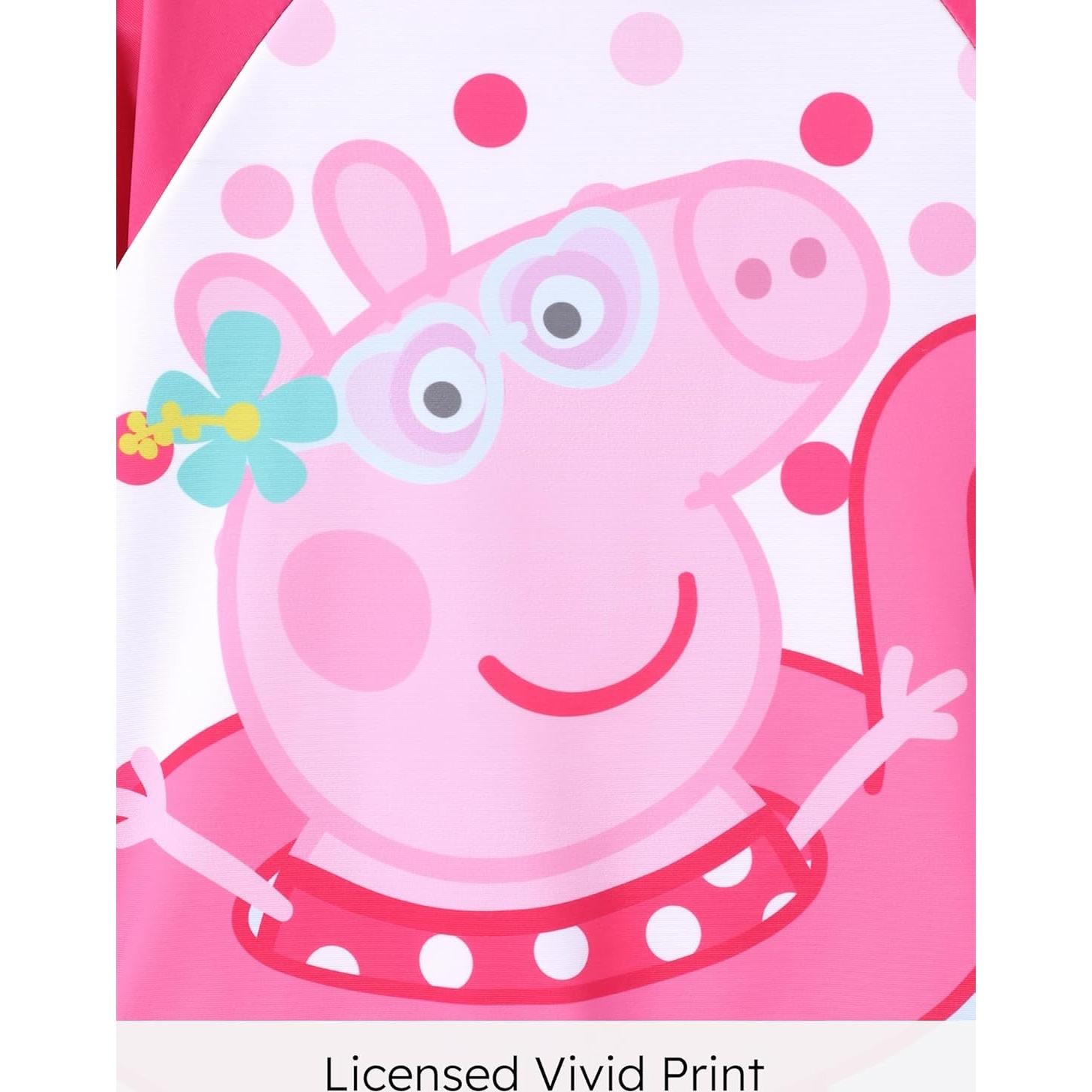 Bañador Peppa Pig Niña 2T Rosa Fucsia Secado Rápido