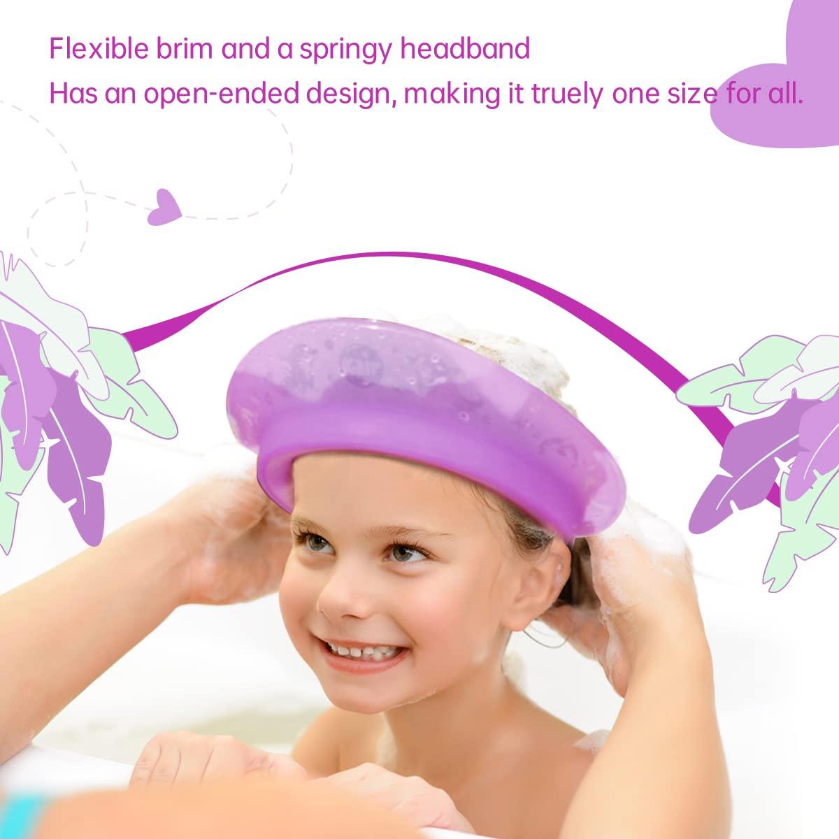 Visera de Baño Kair para Niños y Bebés - Color Púrpura