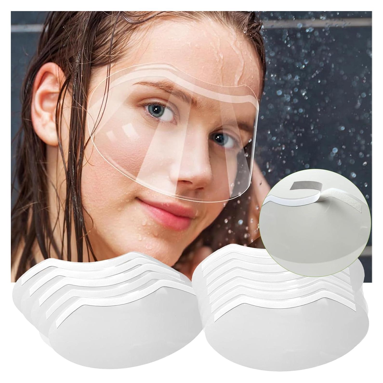 100 Protectores Faciales Desechables CLOEWCL para Ducha y Cirugía