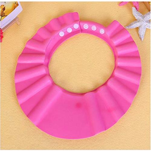 Sombrero de Ducha Ajustable Chinshwehaw para Bebés Rosa