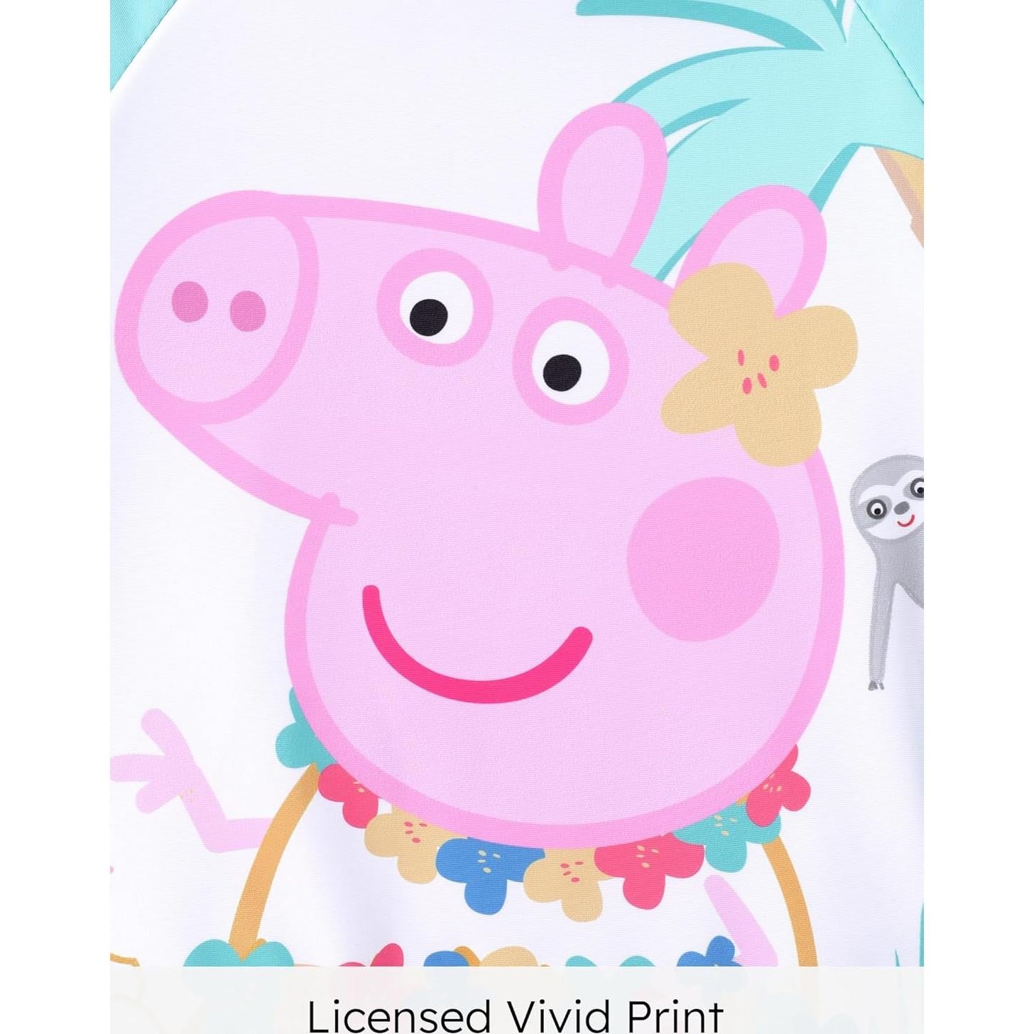 Bañador Peppa Pig Niña 2T Verde Secado Rápido