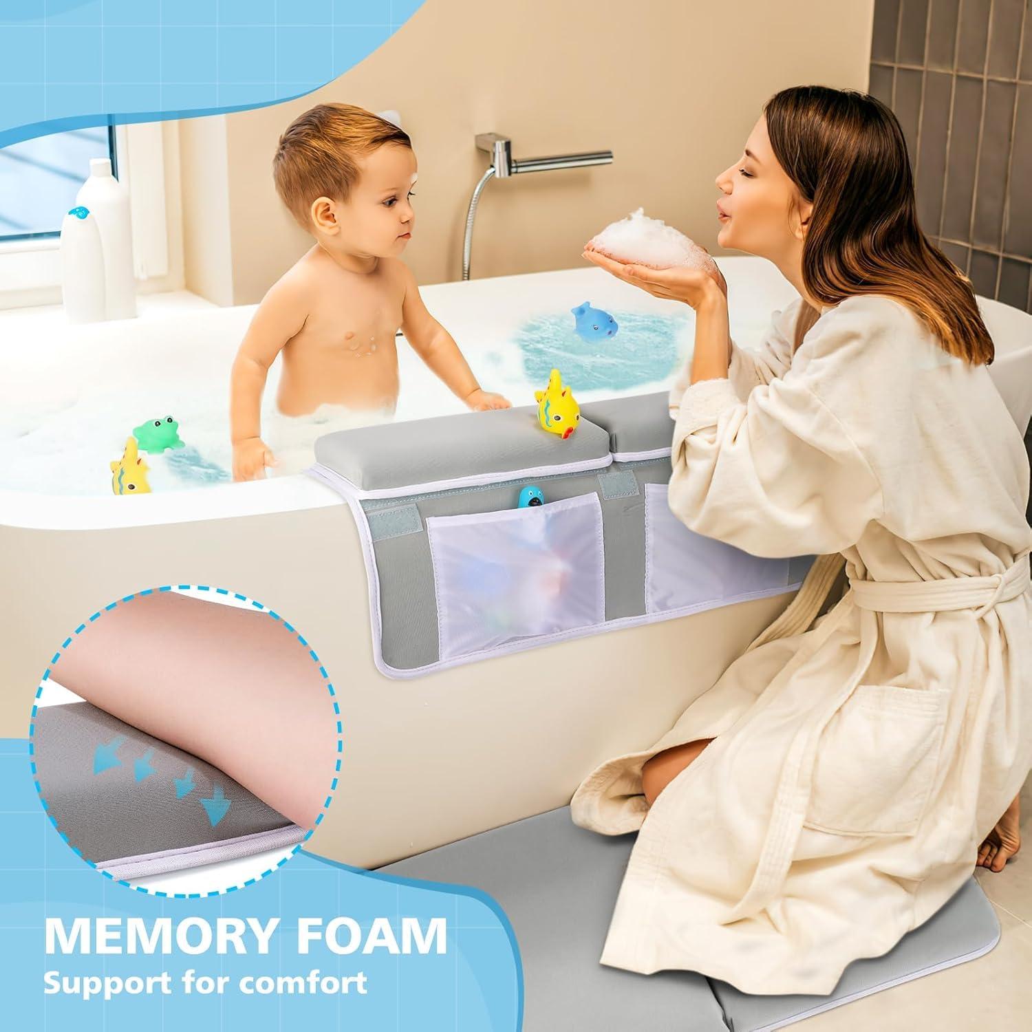 Juego de Almohadillas para Rodillas y Codos Tiikiy - Verde Gris