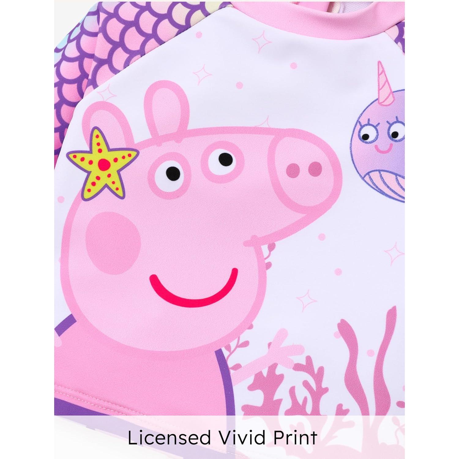 Bañador Peppa Pig para Niña 3-4T Rosa con Falda