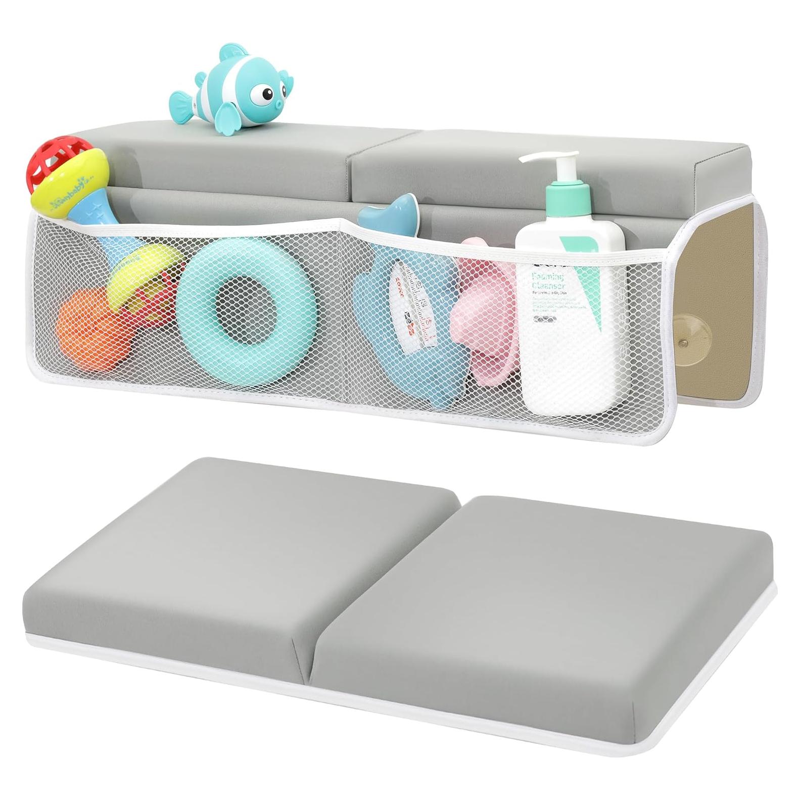 Cojín de Baño para Bebés TOUA con Soporte para Rodillas y Codos