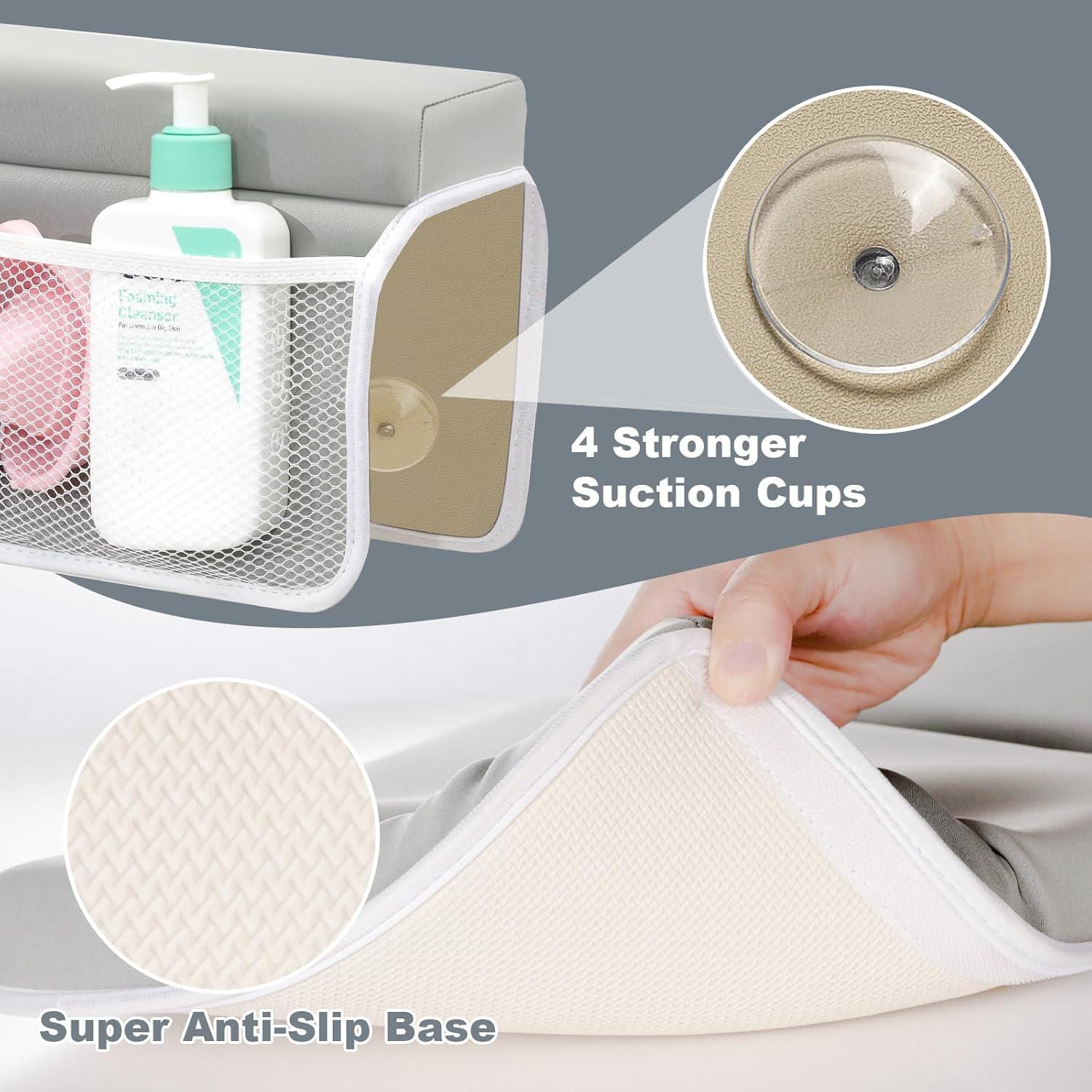 Cojín de Baño para Bebés TOUA con Soporte para Rodillas y Codos