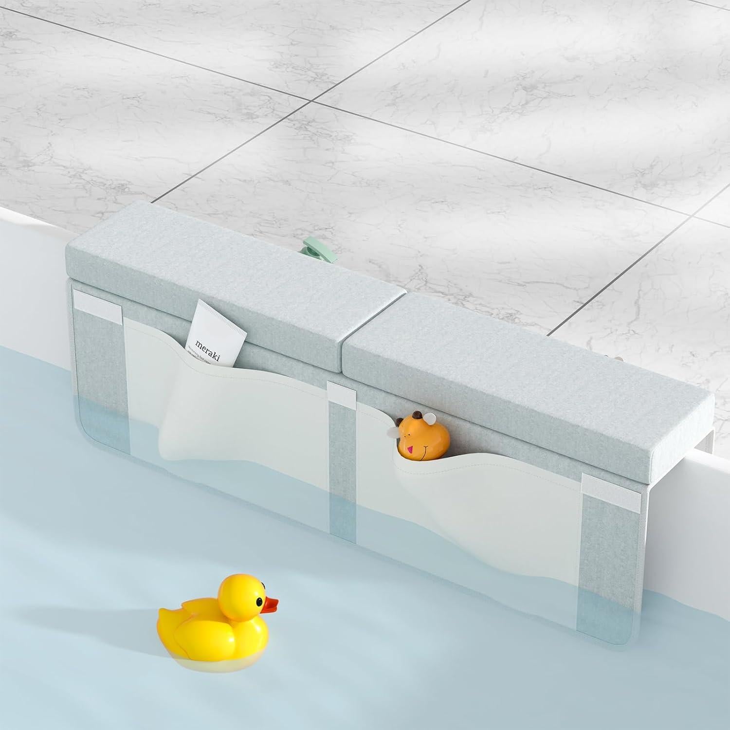 Cojín de Baño para Bebés TOUA con Soporte para Rodillas y Codos