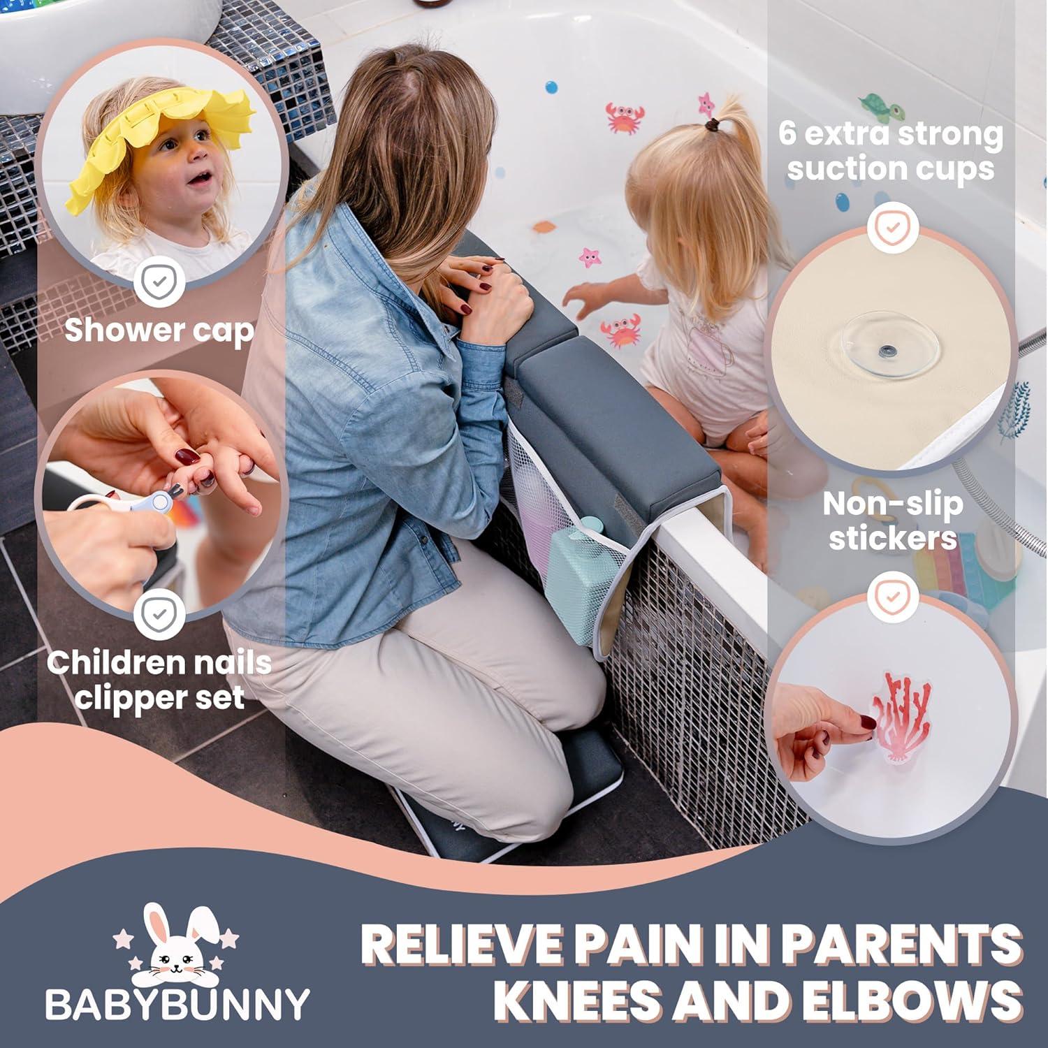 Juego de Almohadillas para Rodillas y Codos BABYBUNNY con Almacenamiento