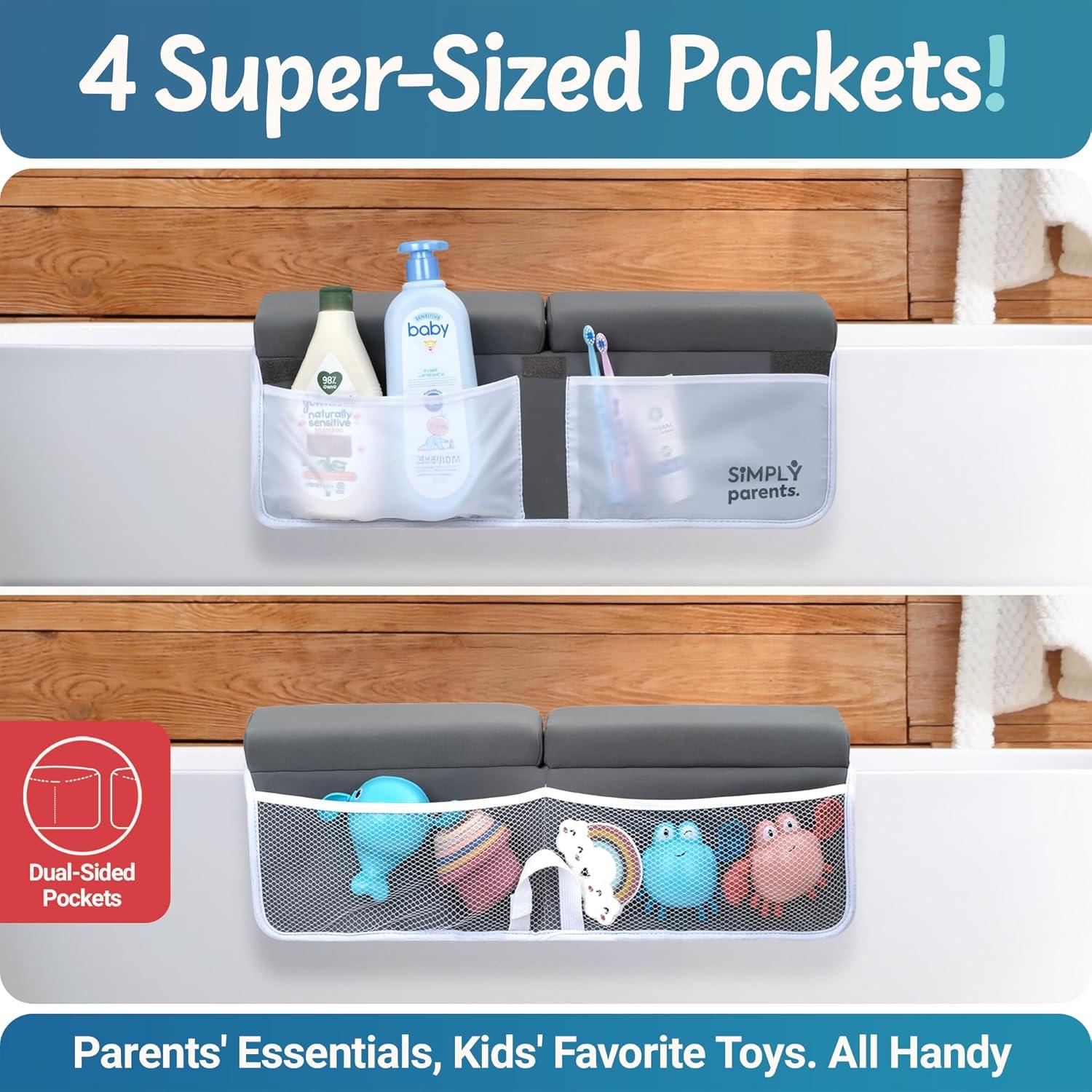 Almohadilla para Rodillas y Codos Simply Parents Gris