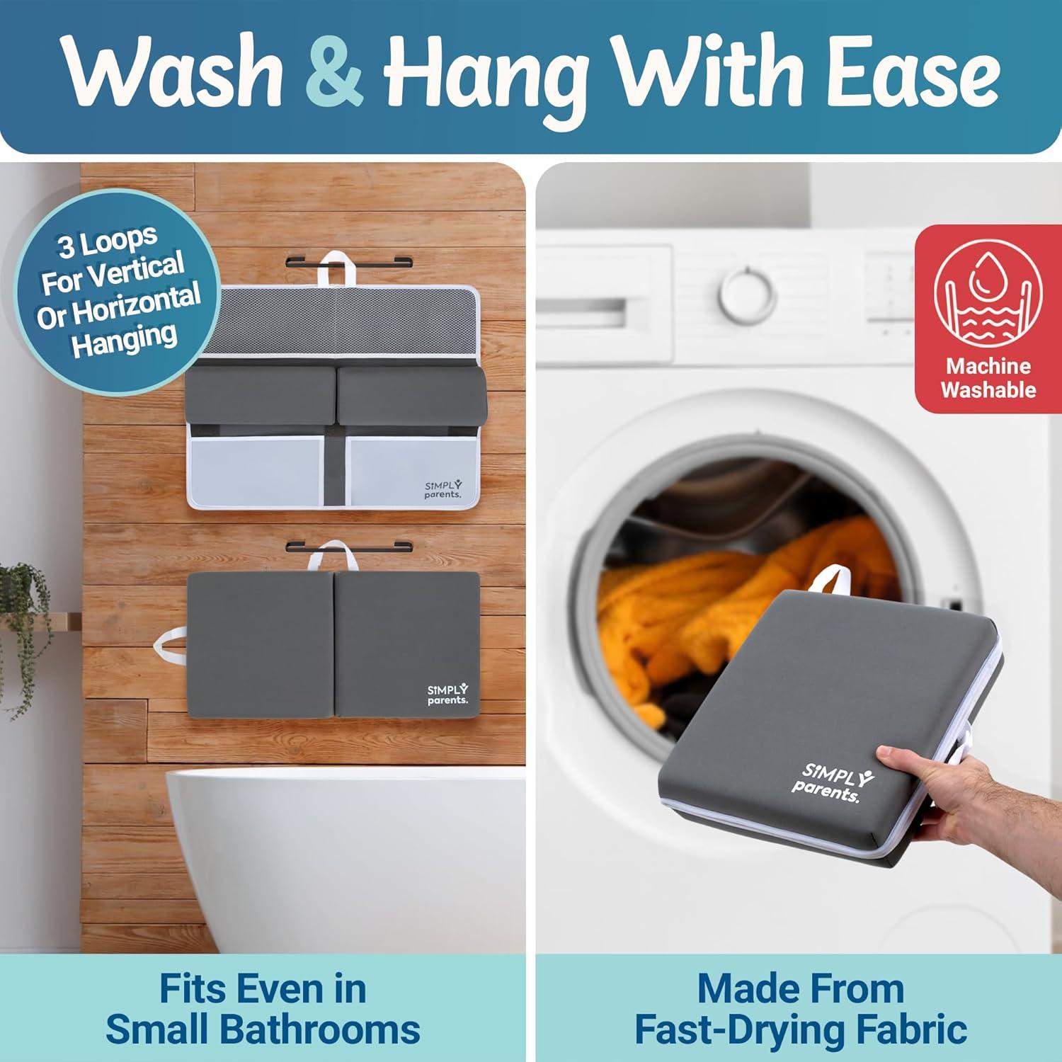 Almohadilla para Rodillas y Codos Simply Parents Gris