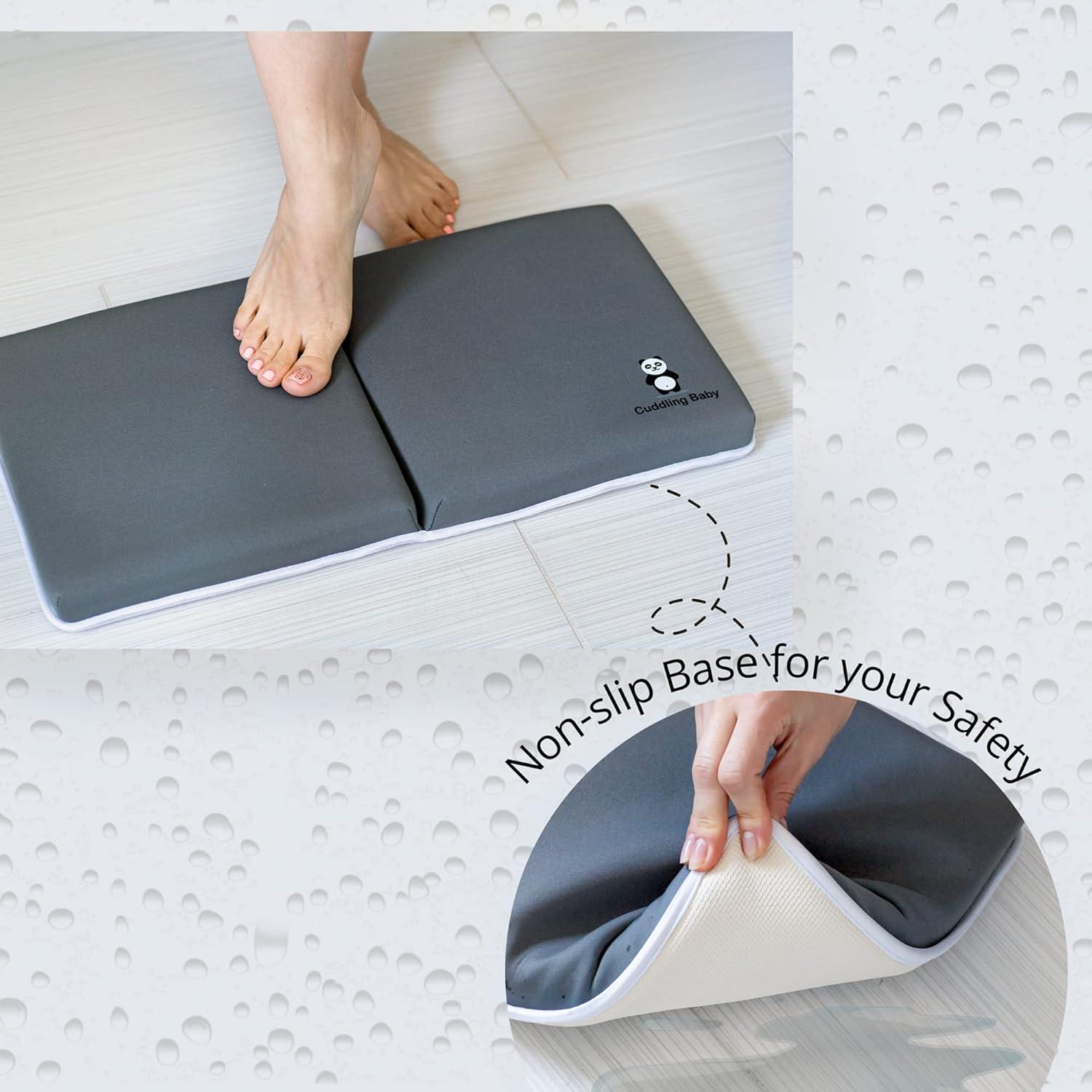 Juego de Almohadillas para Rodillas y Codos Cuddling Baby - Gris