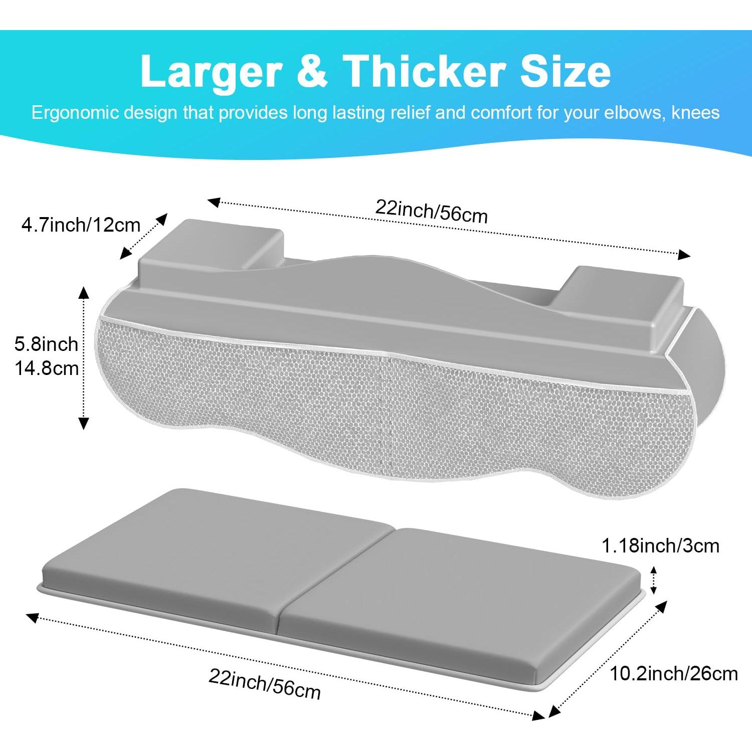 Juego Almohadillas Rodillas y Codos Bebés FS-1 Silicona 1.11 kg