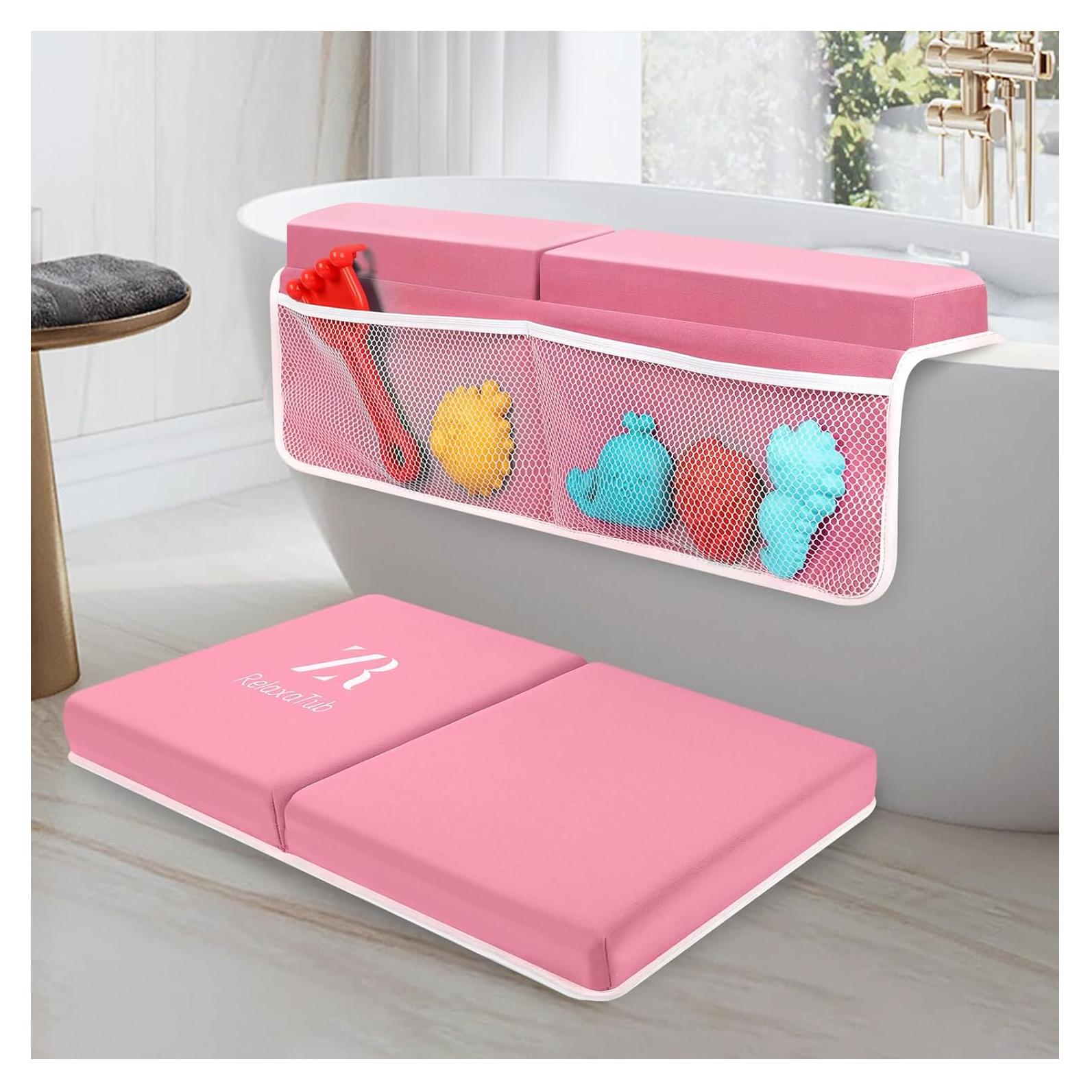 Juego de Almohadillas para Rodillas y Codos RelaxaTub Rosa