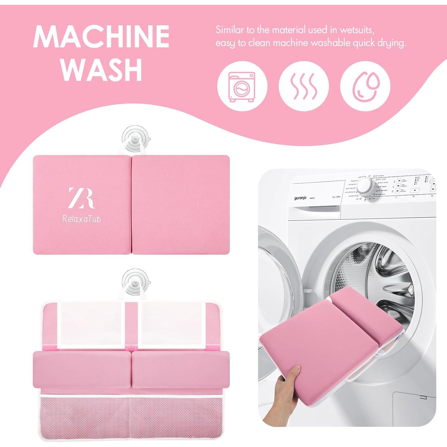 Juego de Almohadillas para Rodillas y Codos RelaxaTub Rosa