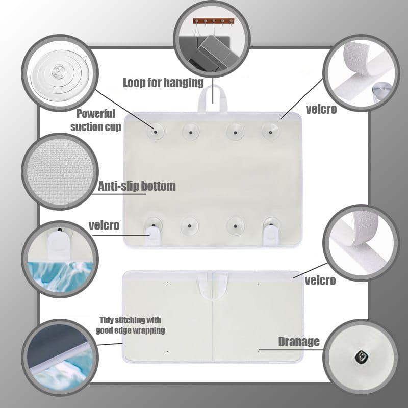 Almohadilla para Baño y Descanso de Codos Supa Ant - Gris