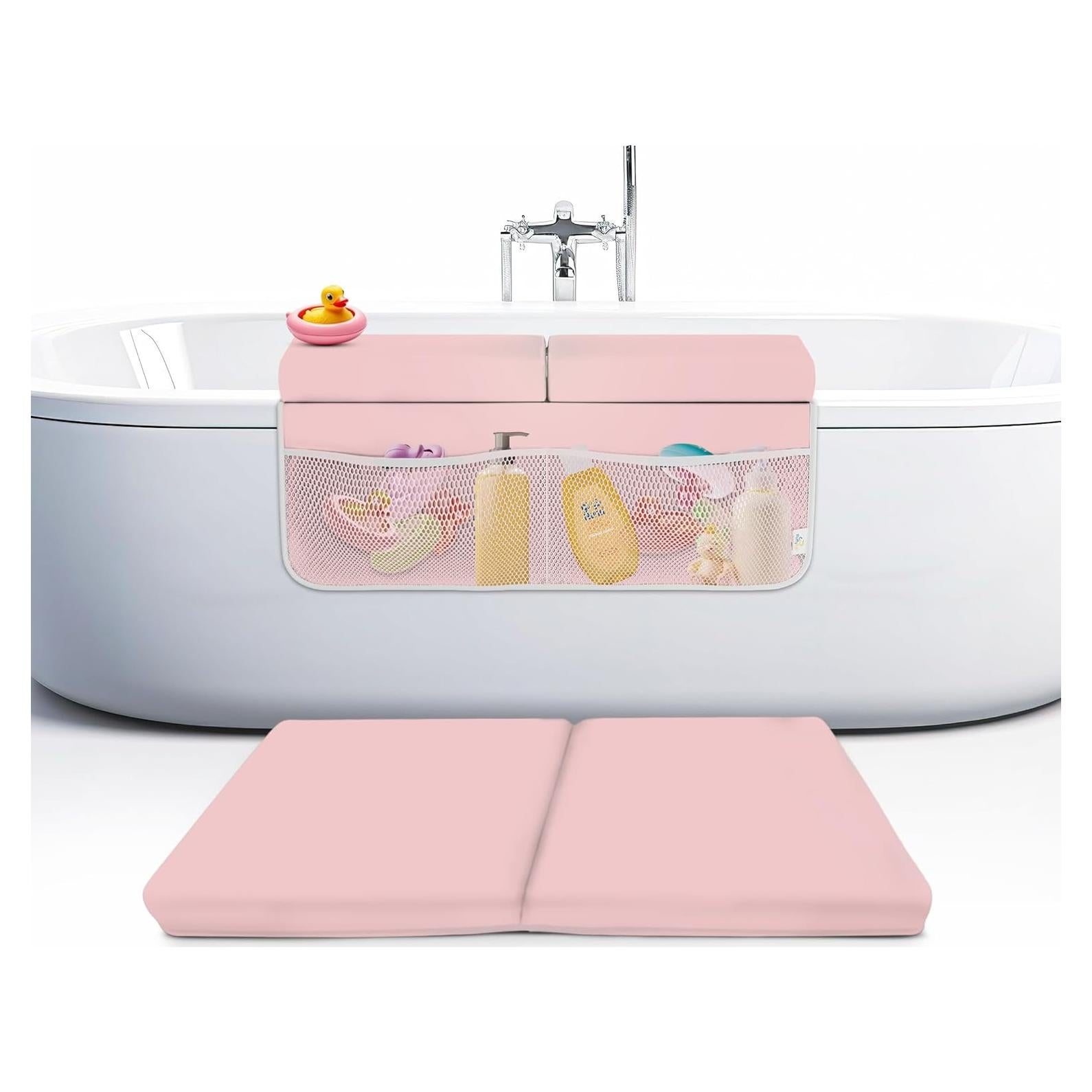 Juego de Almohadilla para Arrodillarse y Codos FluffyTub Rosa