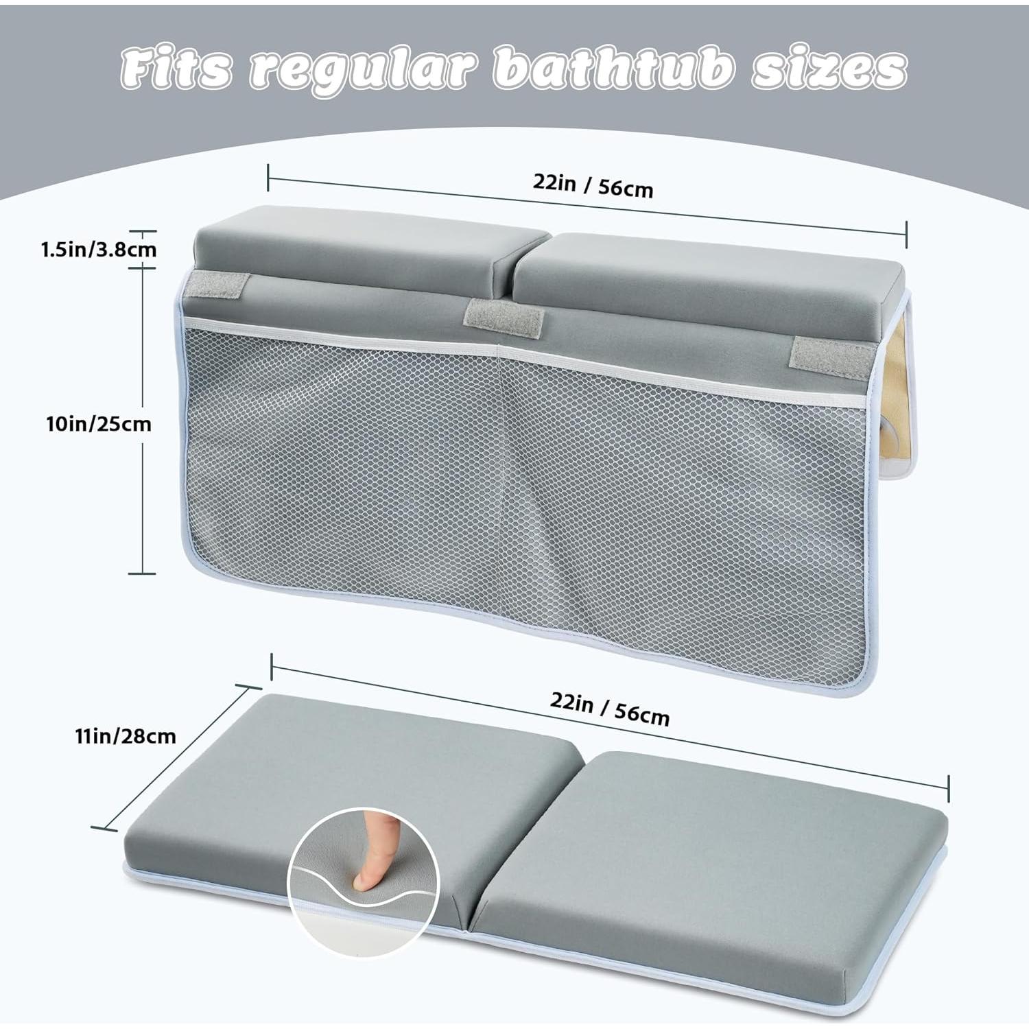 Juego de Almohadillas para Rodillas y Codos PIGLOG Gris Claro