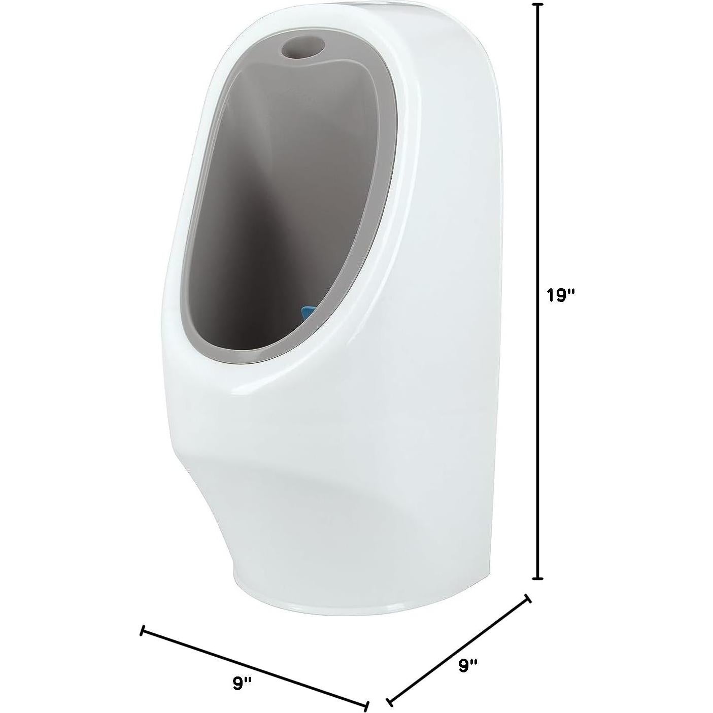 Orinal de Entrenamiento Nuby Mi Real - 18+ Meses - Blanco