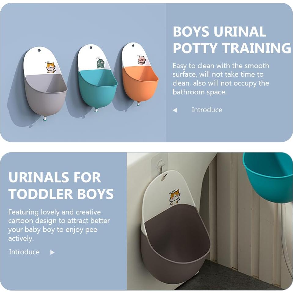 Orinal para Niños Totority con Diseño de Molino - 29x12cm