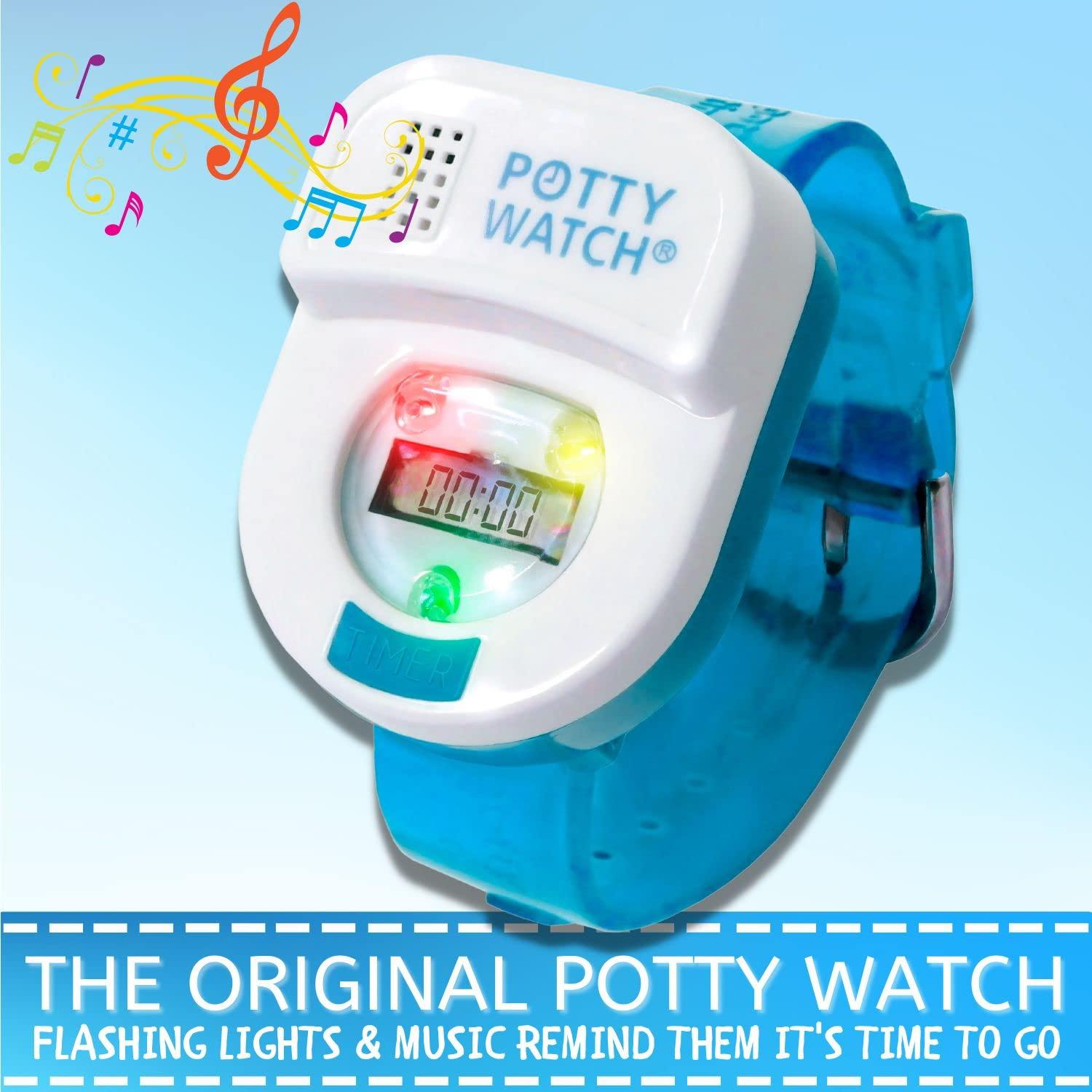 Reloj de Entrenamiento para el Baño Azul PottyWatch