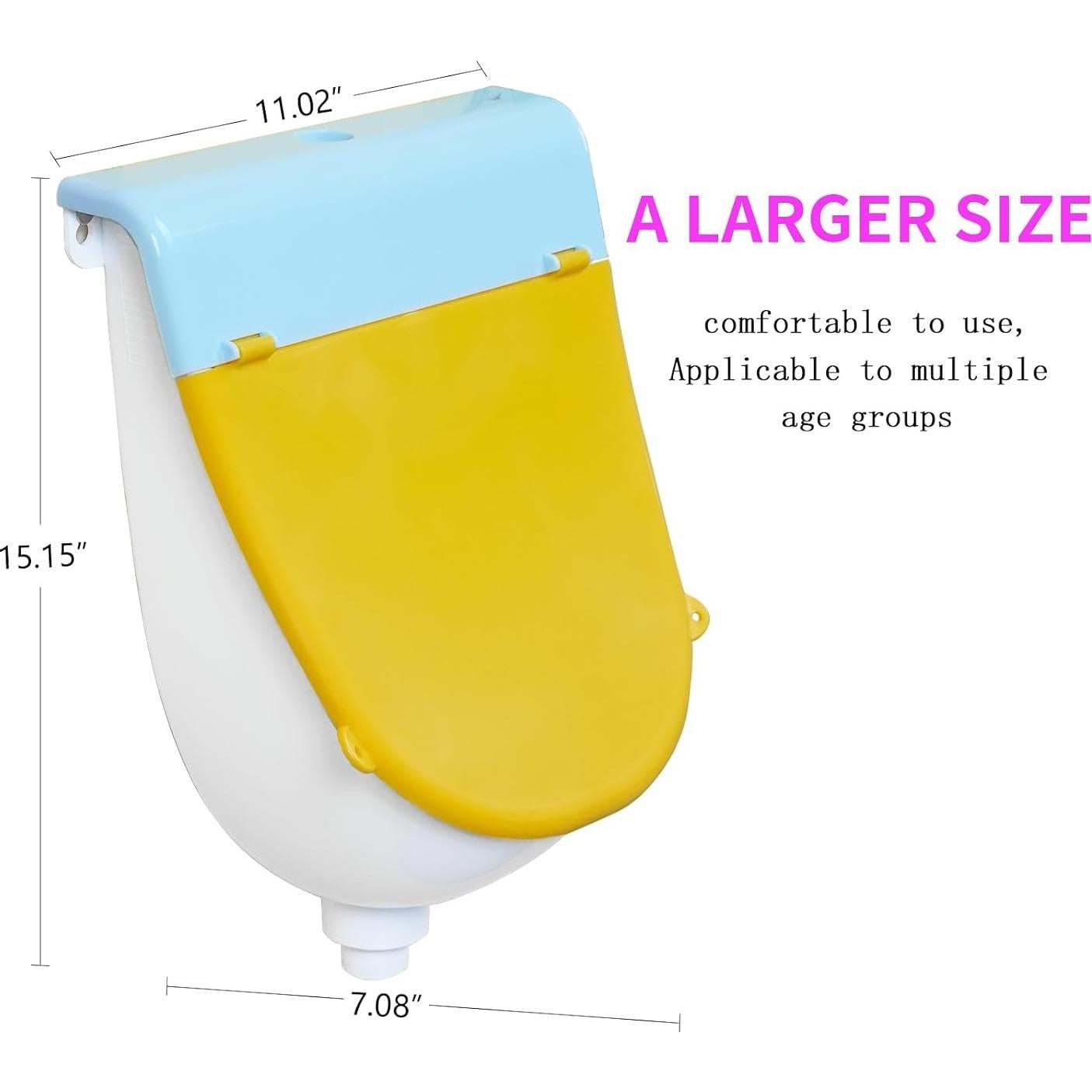Orinal para Niños Pequeños con Tapa Abatible 27.94 cm