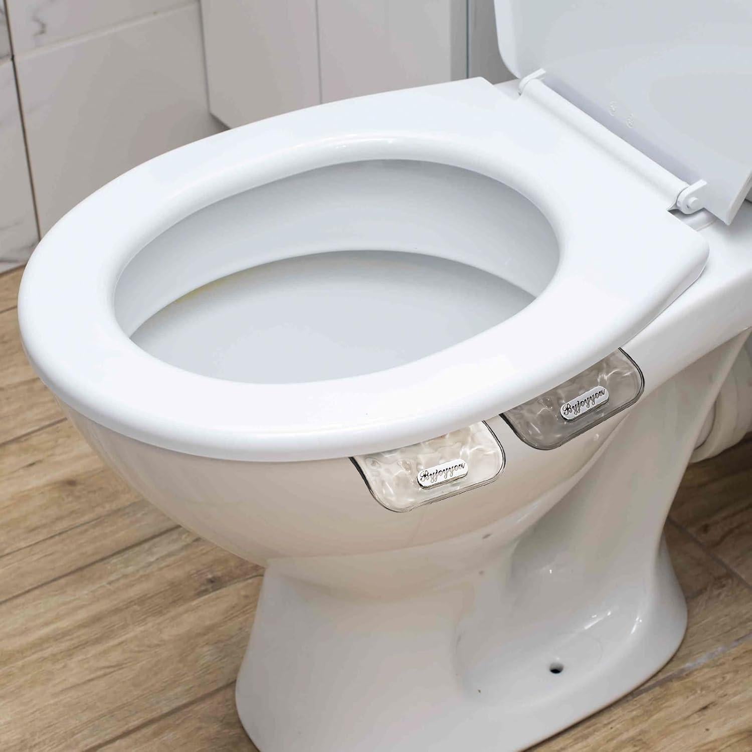 Elevador de Asiento de Inodoro KEECAO 2 Pcs Autoadhesivo