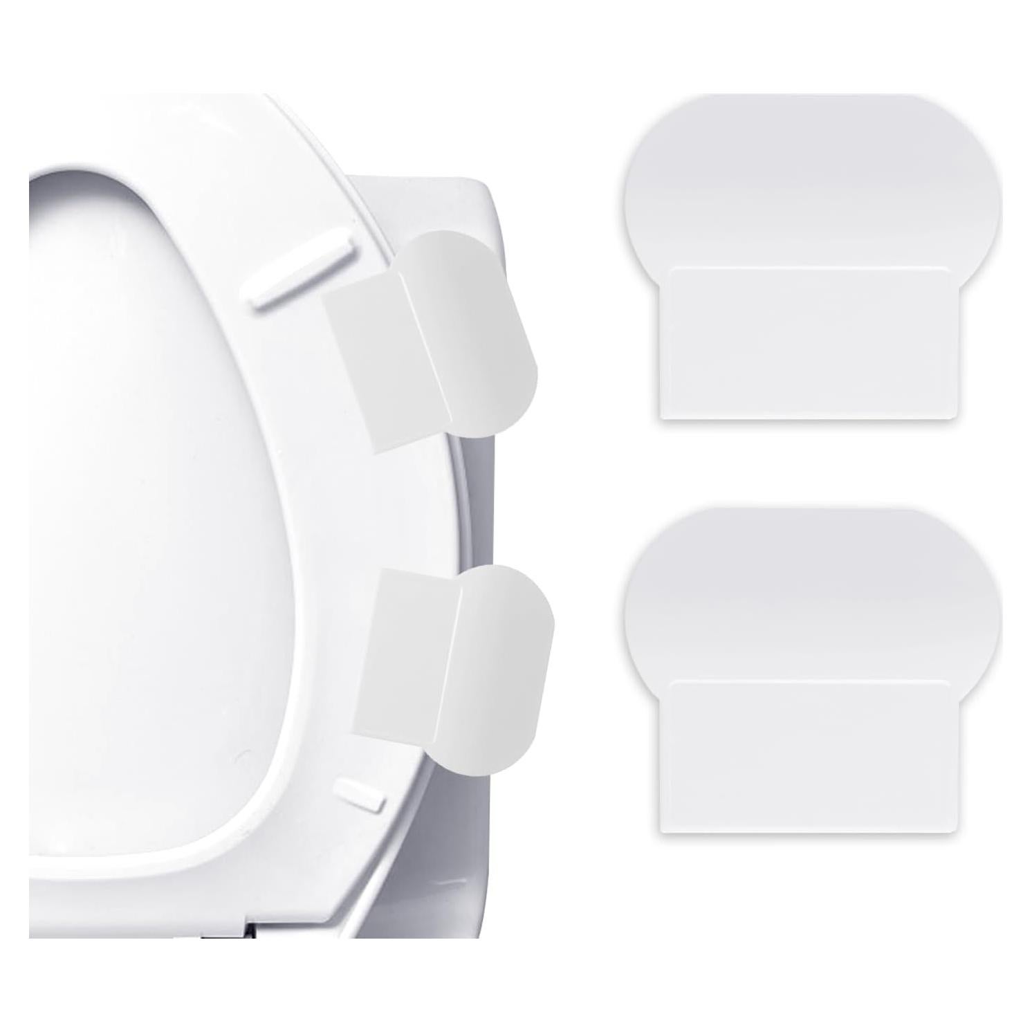 Elevador de Tapa de Inodoro Sliverdew, 2 Piezas Autoadhesivas