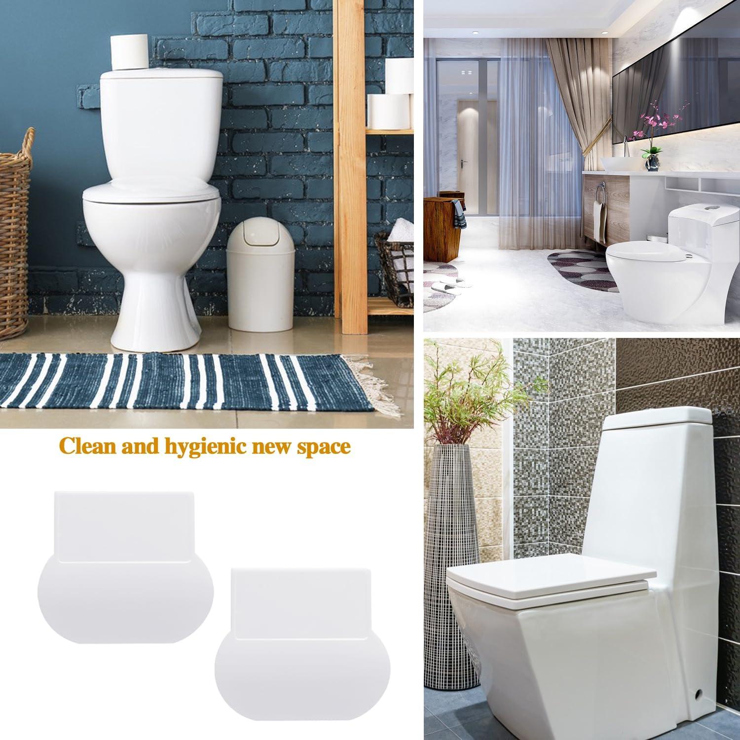 Elevador de Tapa de Inodoro Sliverdew, 2 Piezas Autoadhesivas