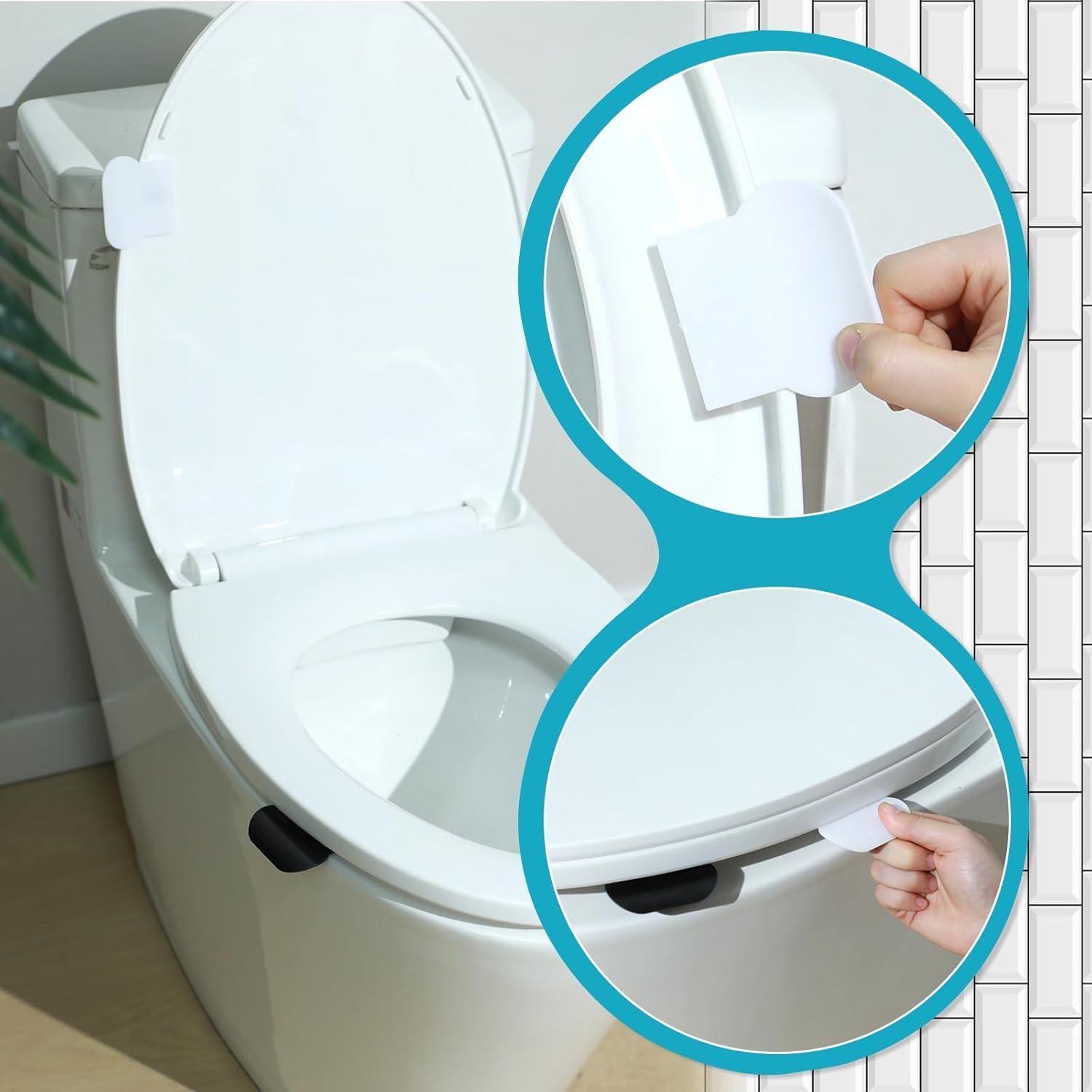 6 Piezas Levantadores de Tapa de Inodoro Autoadhesivos Tucnoeu
