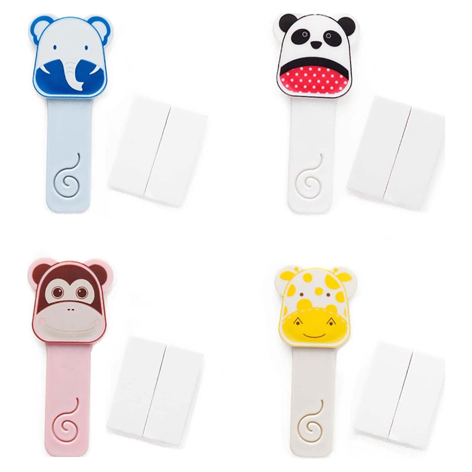 Elevador de Tapa de Inodoro UpTuoLi 4 Piezas Animales