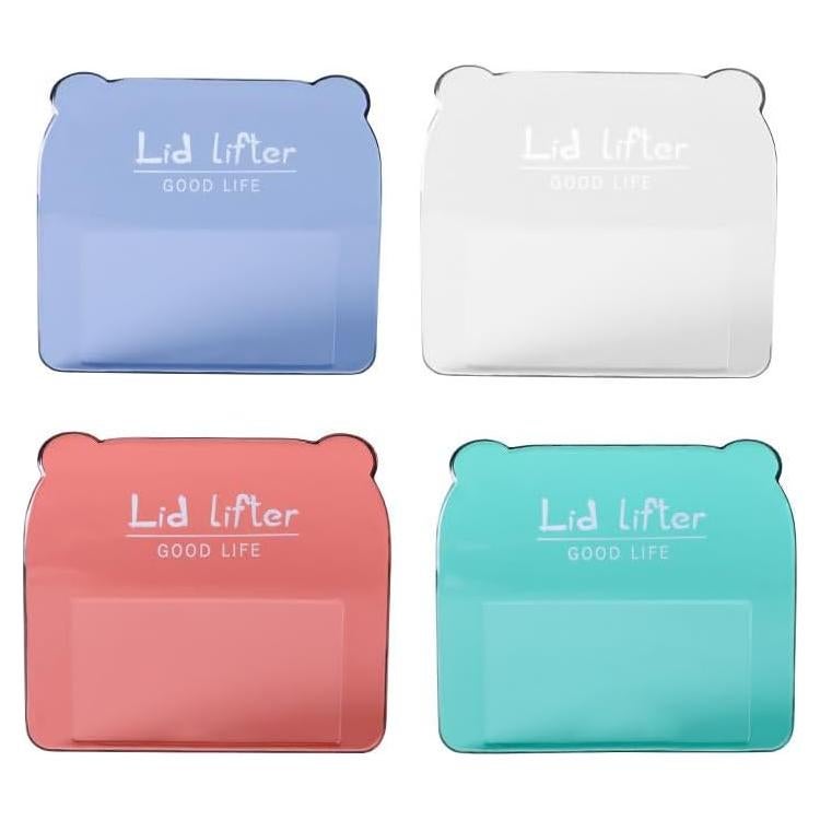 4 Piezas Elevador de Tapa de Inodoro YSSZAM 70x60 mm Plástico