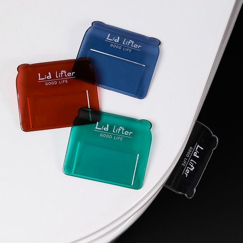 4 Piezas Elevador de Tapa de Inodoro YSSZAM 70x60 mm Plástico