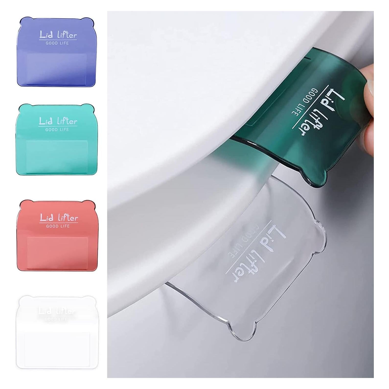 Juego de 4 Abridores de Tapa de Inodoro ReignSword - Diseño Oso