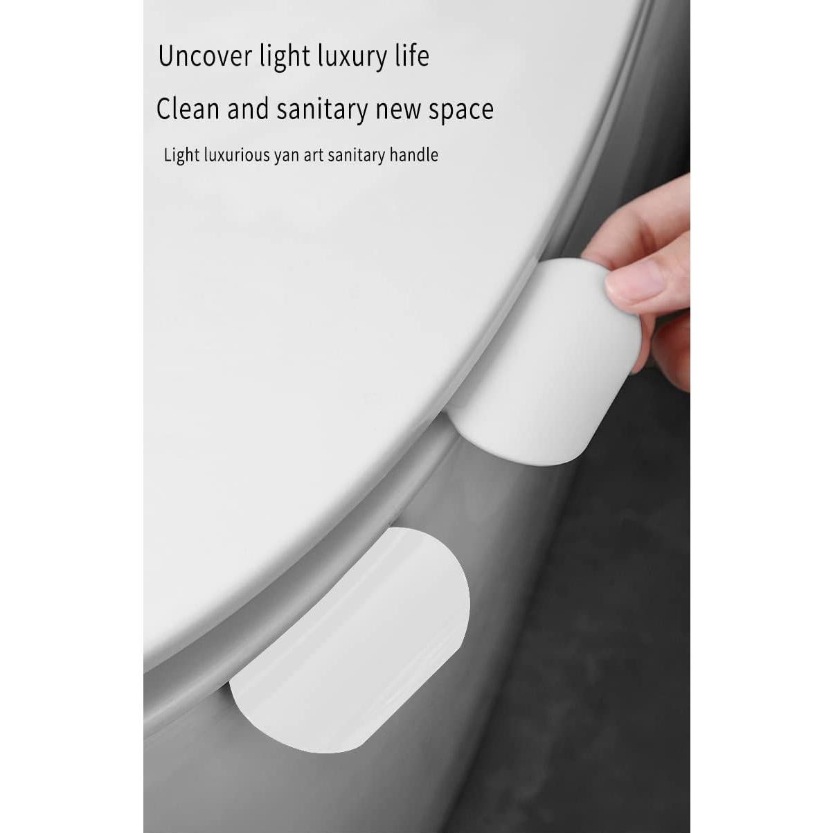 Elevador de Asiento de Inodoro DazzyD - Blanco, 2 Piezas