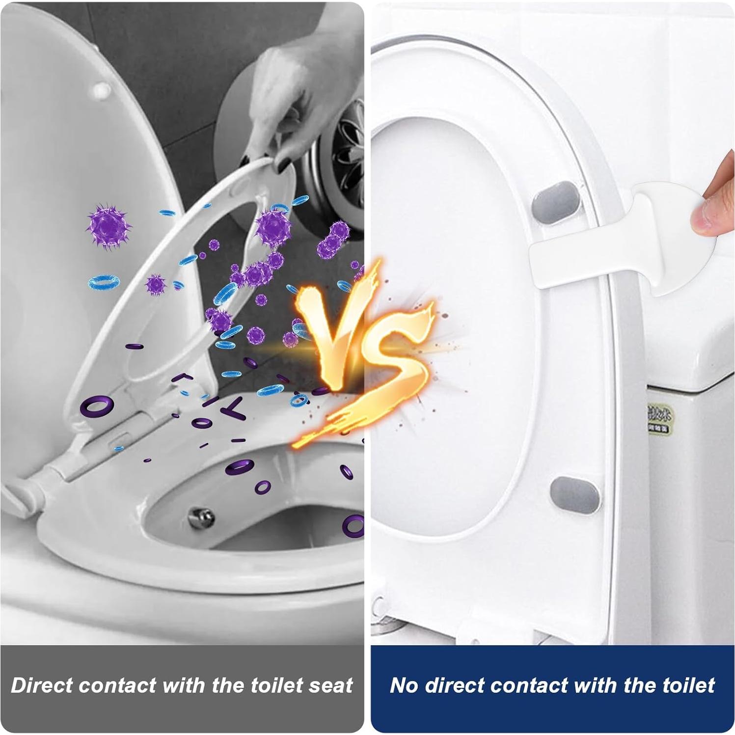 Elevadores de Asiento de Inodoro Adhesivos Mabor - 4 Piezas