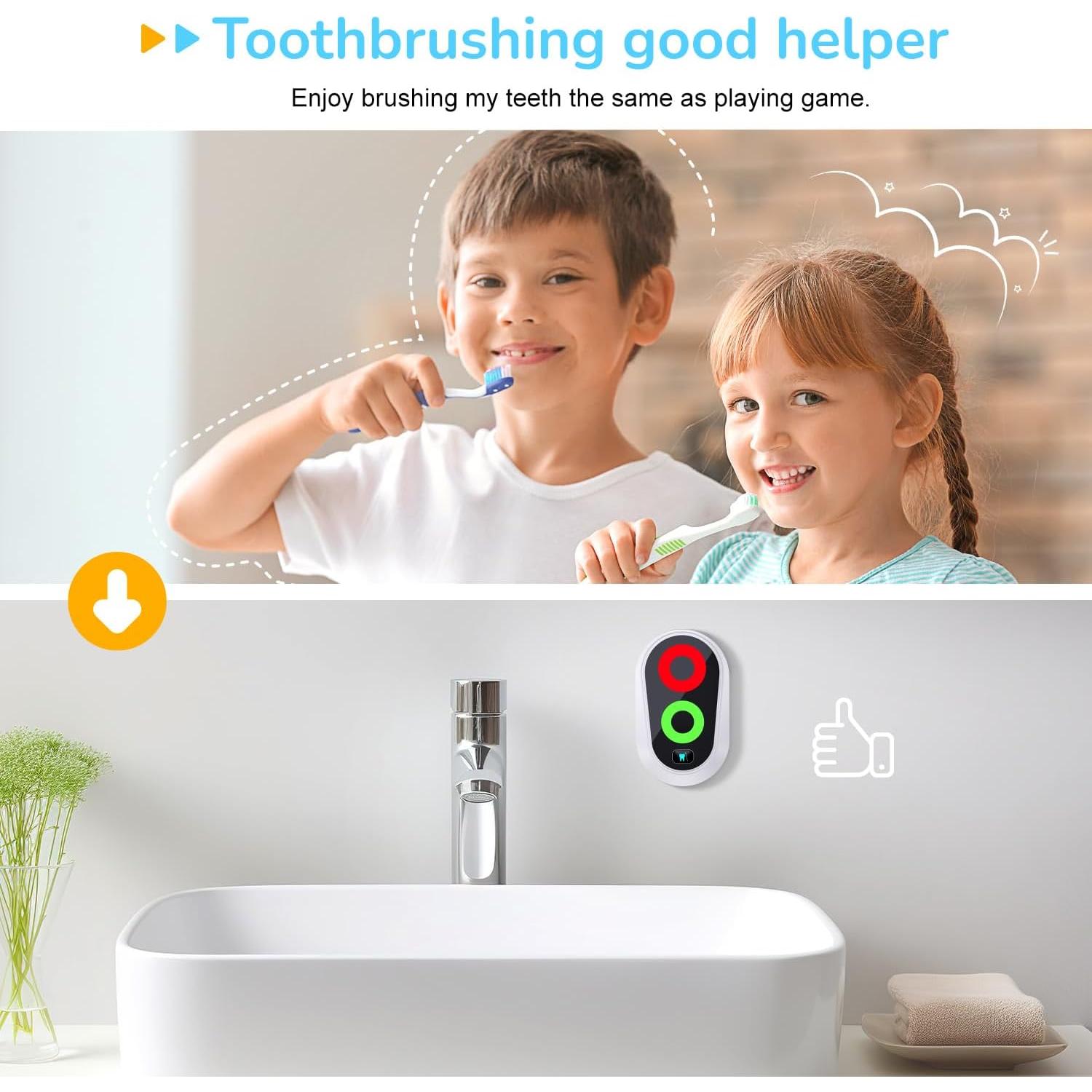 Temporizador de Cepillado Ferriswheel LED Magnético Blanco