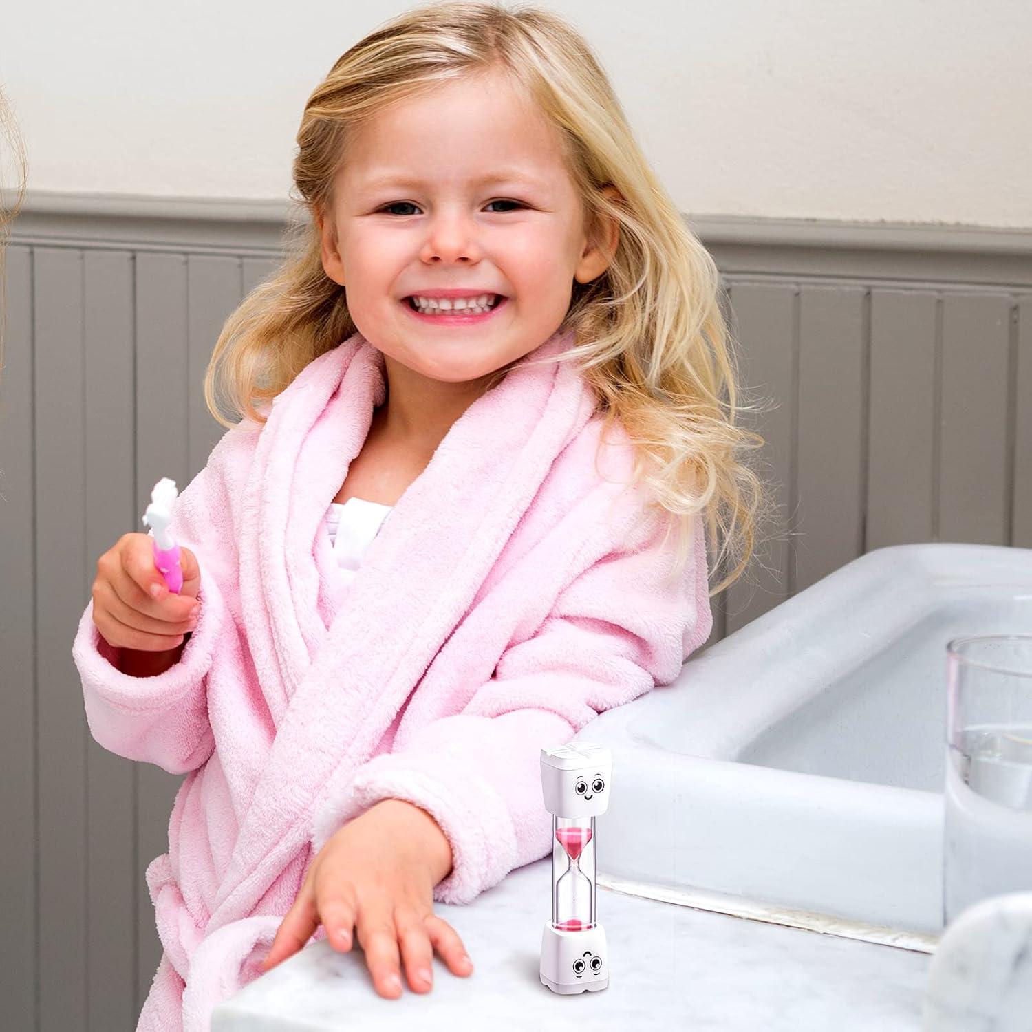 Temporizador de Arena Weewooday para Cepillado de Dientes 2 Minutos - 4 Piezas