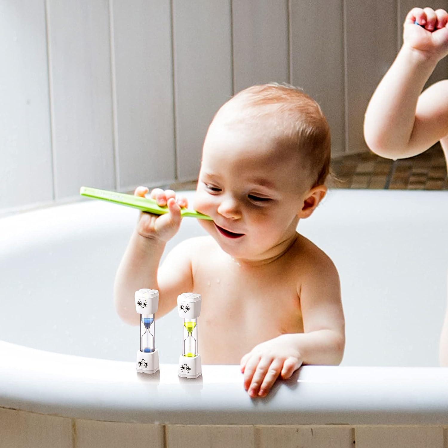 Temporizador de Arena Weewooday para Cepillado de Dientes 2 Minutos - 4 Piezas