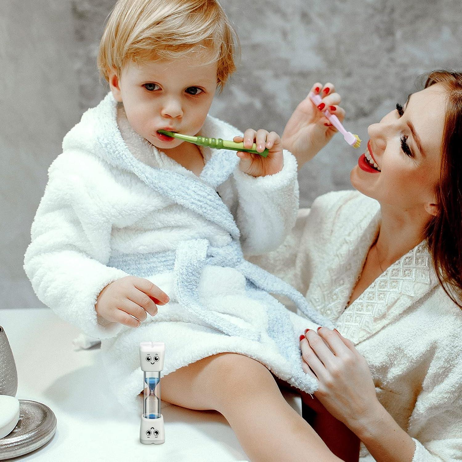 Temporizador de Arena Weewooday para Cepillado de Dientes 2 Minutos - 4 Piezas