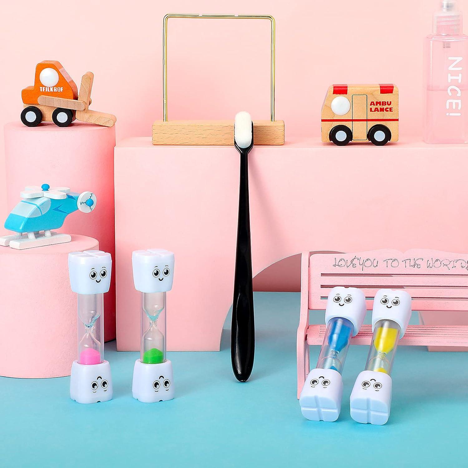 Temporizador de Arena Weewooday para Cepillado de Dientes 2 Minutos - 4 Piezas