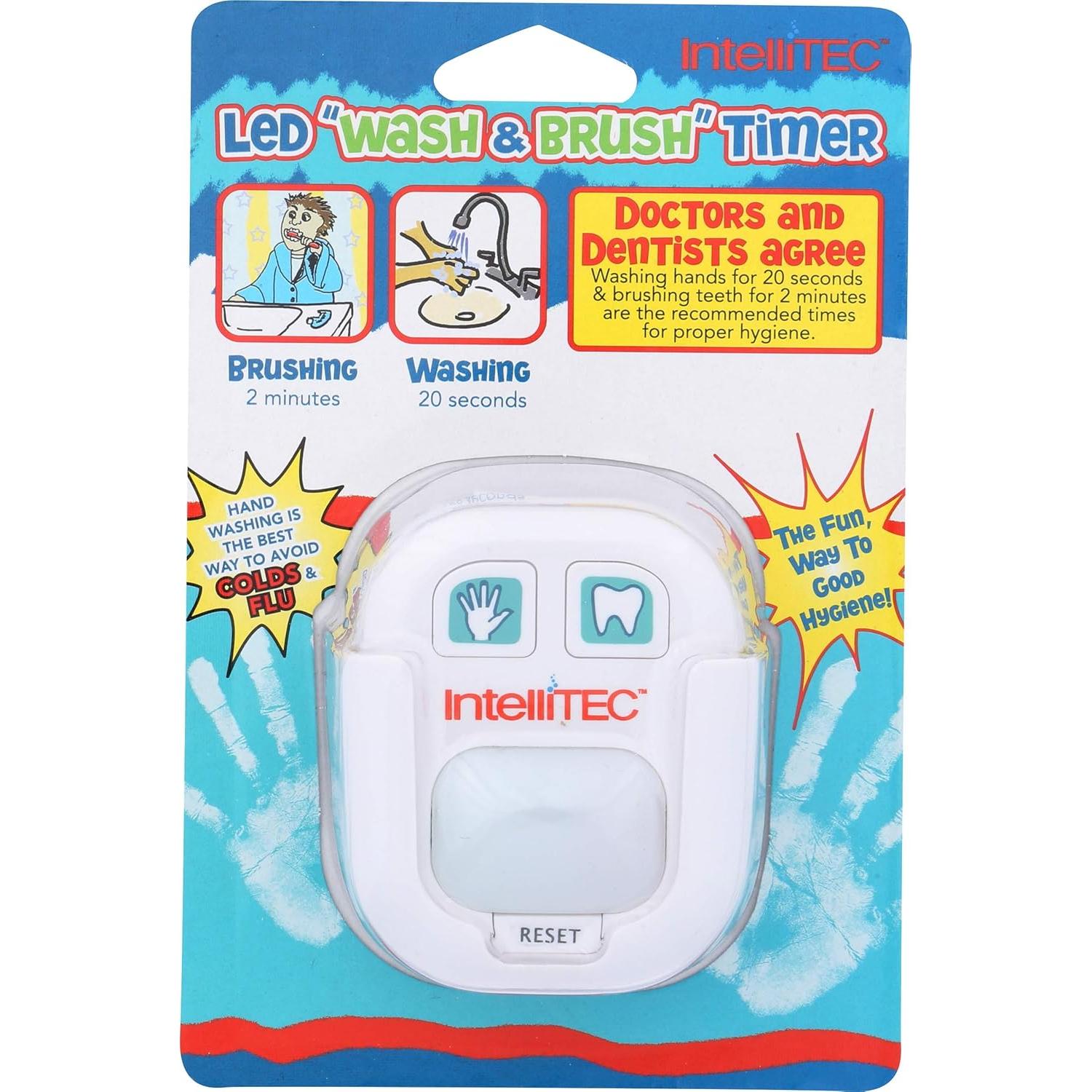 Temporizador Mini LED Lavado y Cepillado Intellitec LPL822