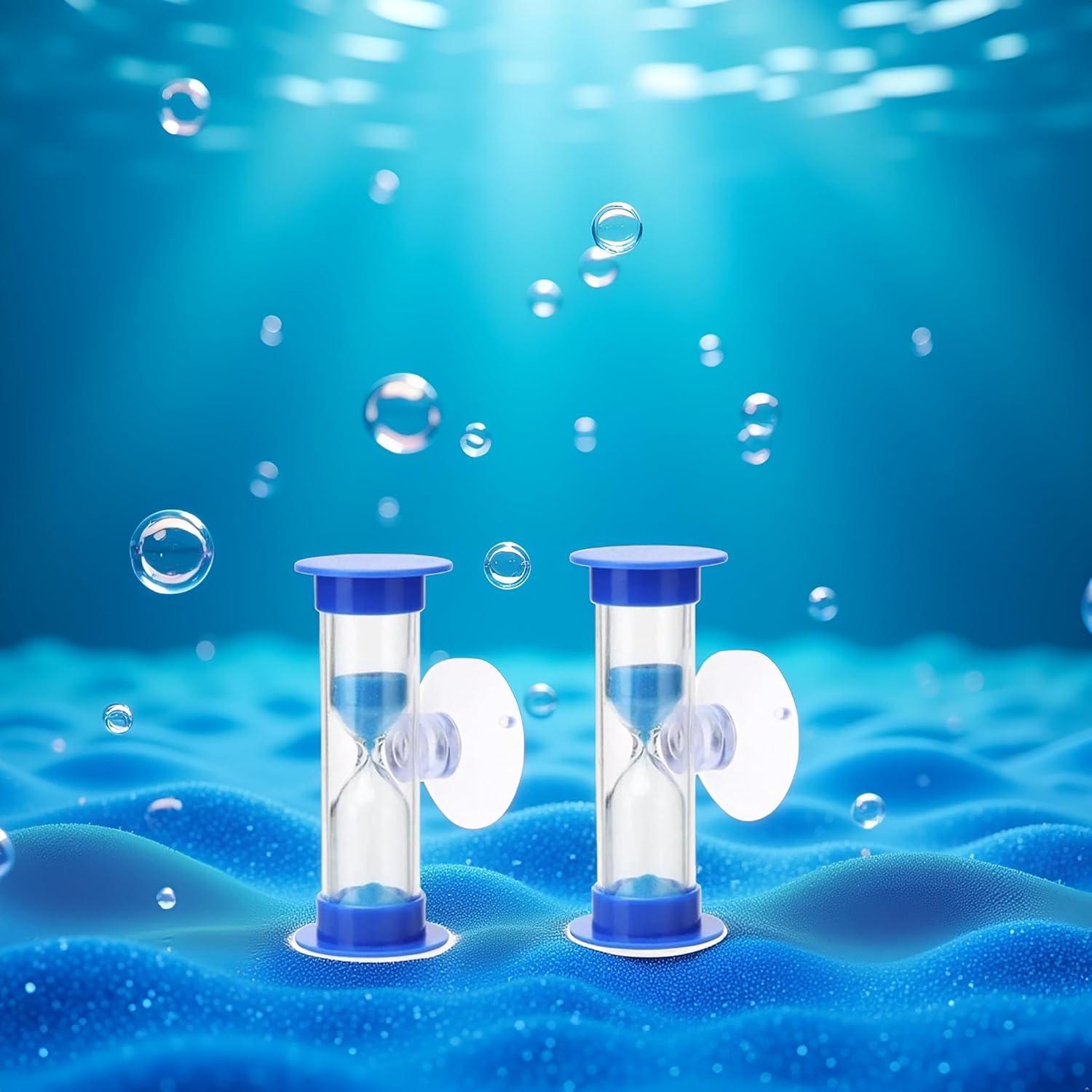 Temporizadores de Arena Azul 2 Minutos Fansoftiks con Ventosa