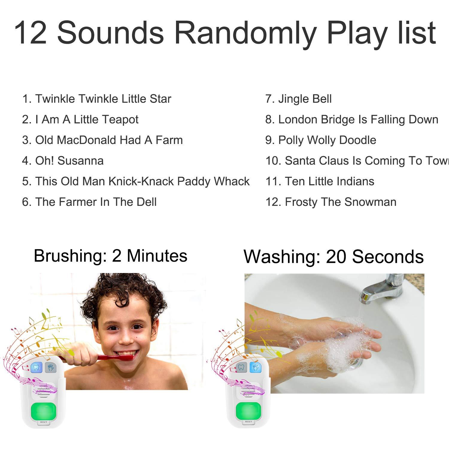 Temporizador Musical HONWELL para Niños - Cepillado y Lavado