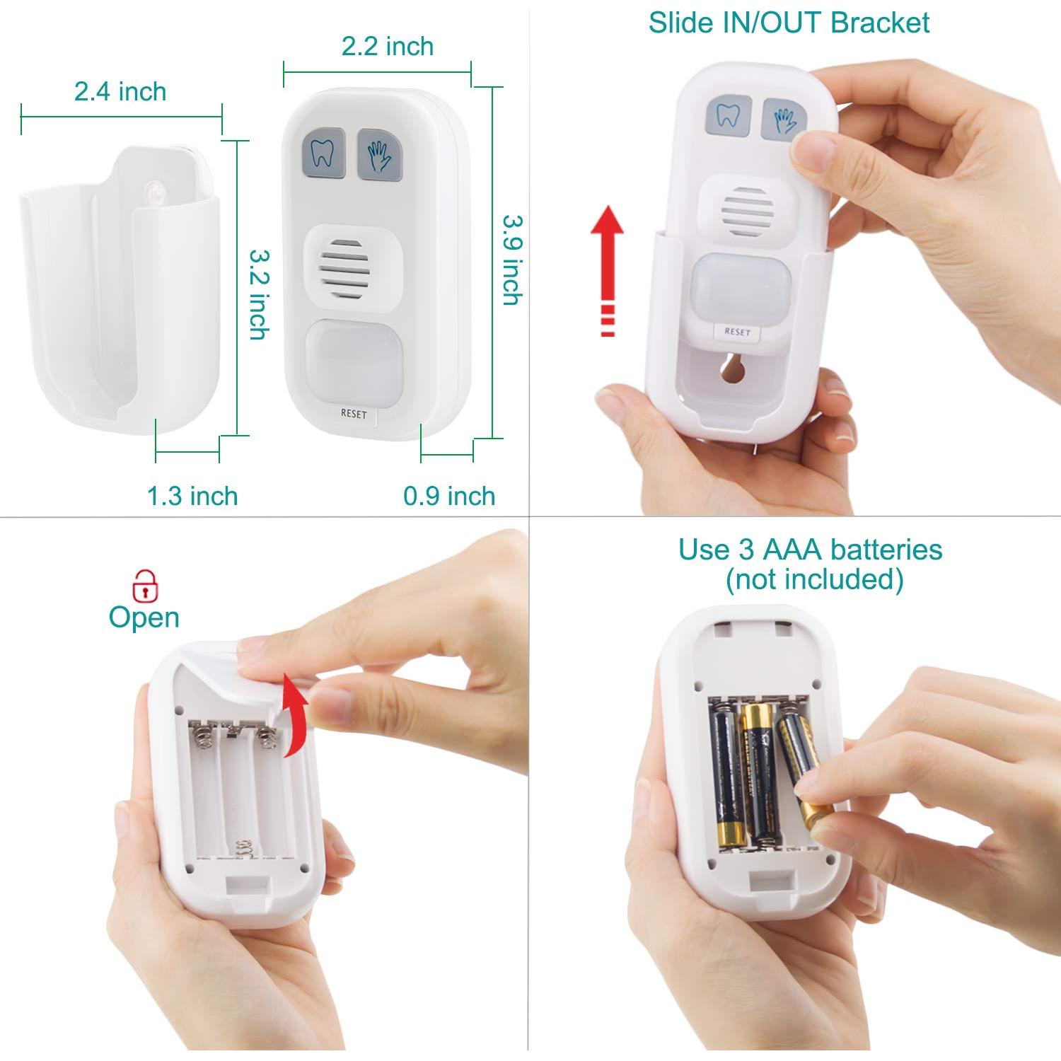 Temporizador Musical HONWELL para Niños - Cepillado y Lavado