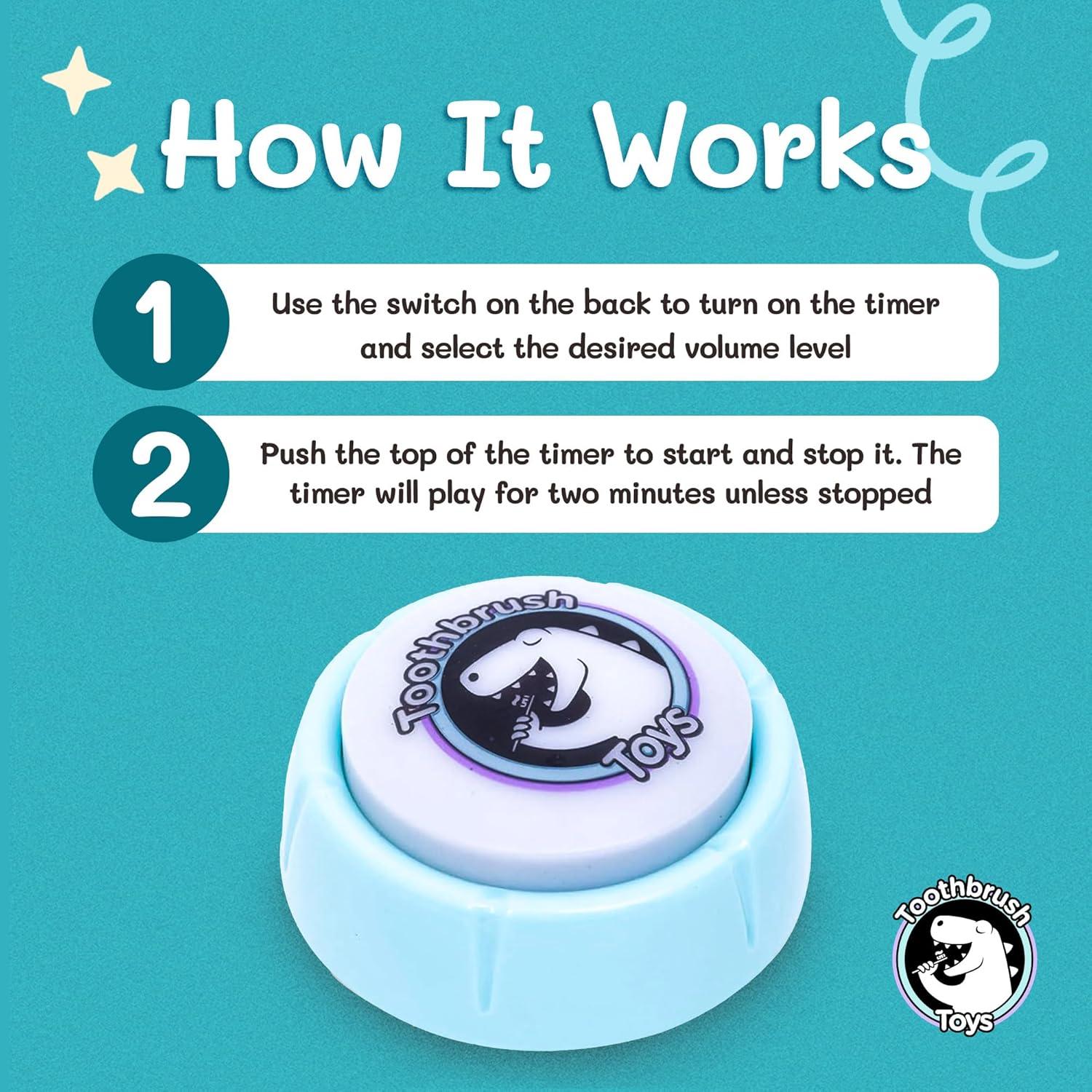 Temporizador Musical para Cepillo de Dientes Niños 2 Minutos