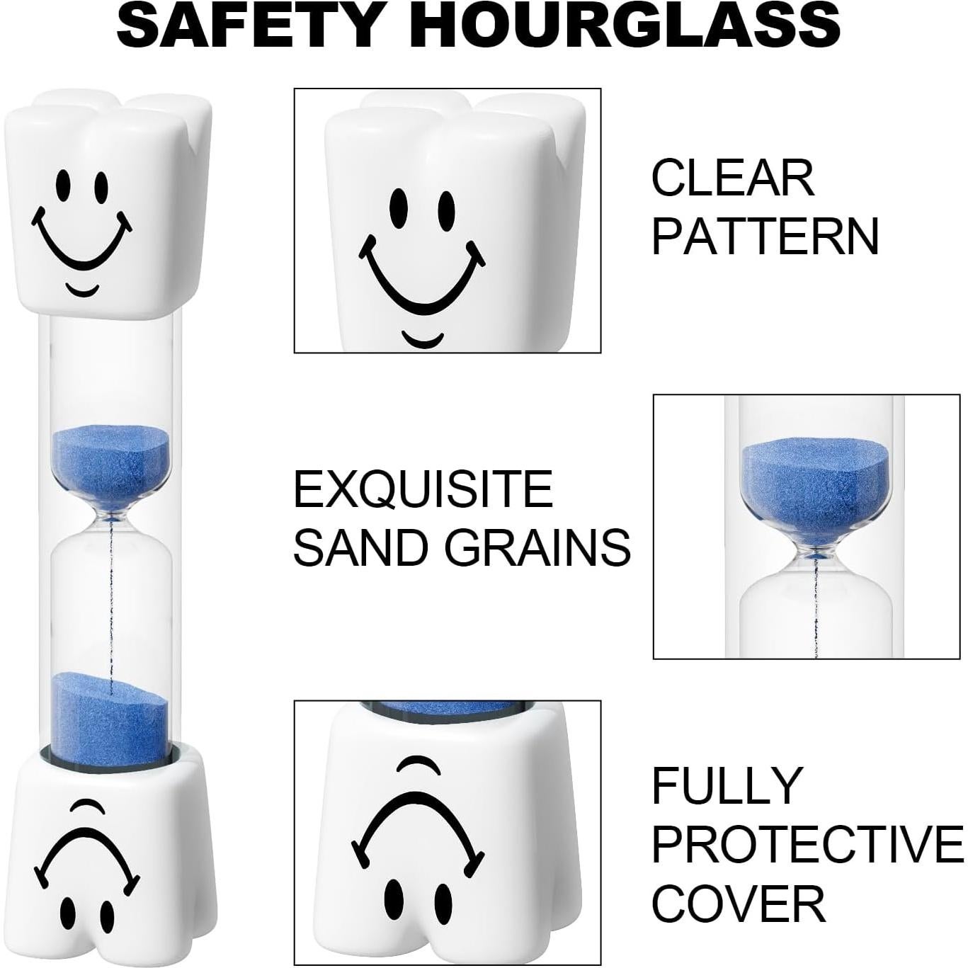 Temporizador de Arena SuLiao 2 Minutos para Niños - Paquete de 2